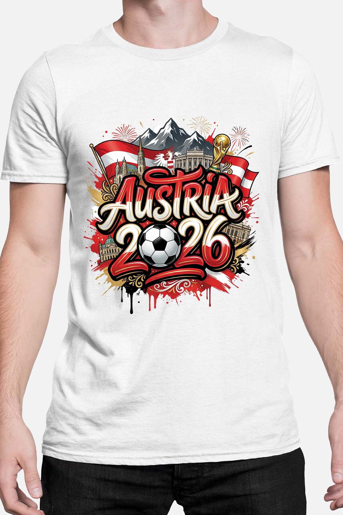 Grossista I.A.L.D FRANCE - Cdm26 Austria - T-shirt Uomo