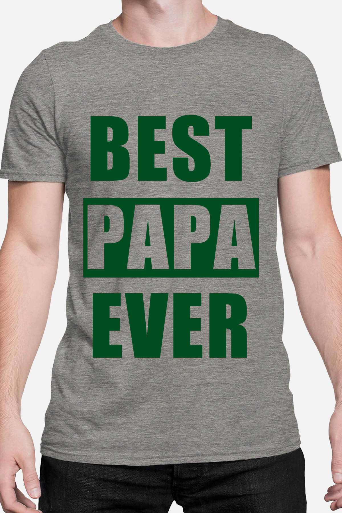 Grossiste I.A.L.D FRANCE - Papa ever - T-shirt Homme