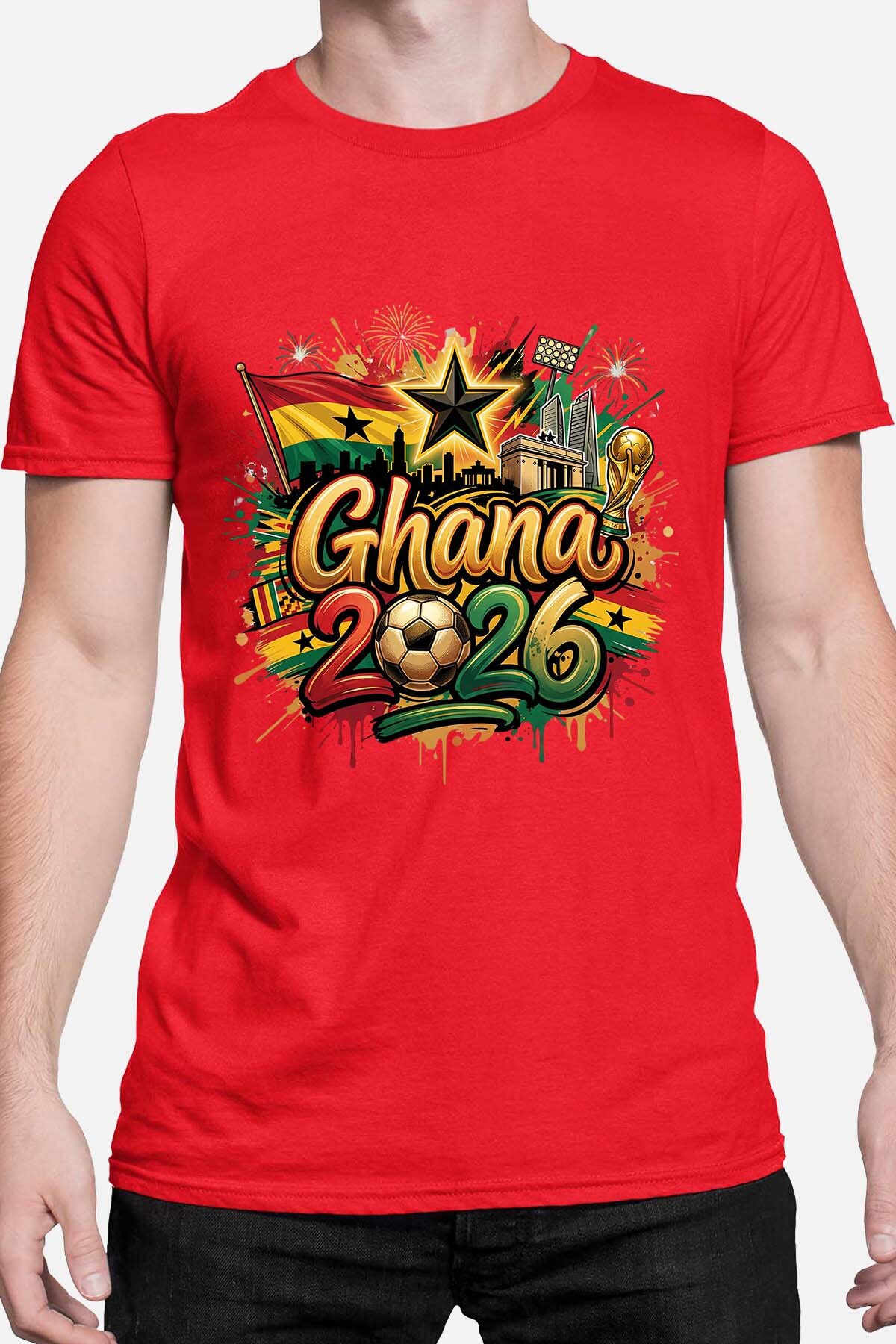 Grossiste I.A.L.D FRANCE - Cdm26 Ghana - T-shirt Homme