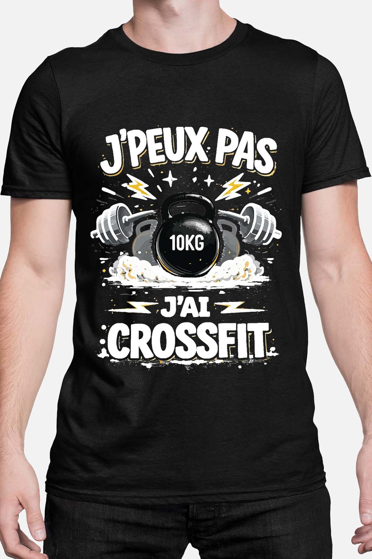 Großhändler I.A.L.D FRANCE - Kann nicht... Crossfit Styl - Herren T-Shirt