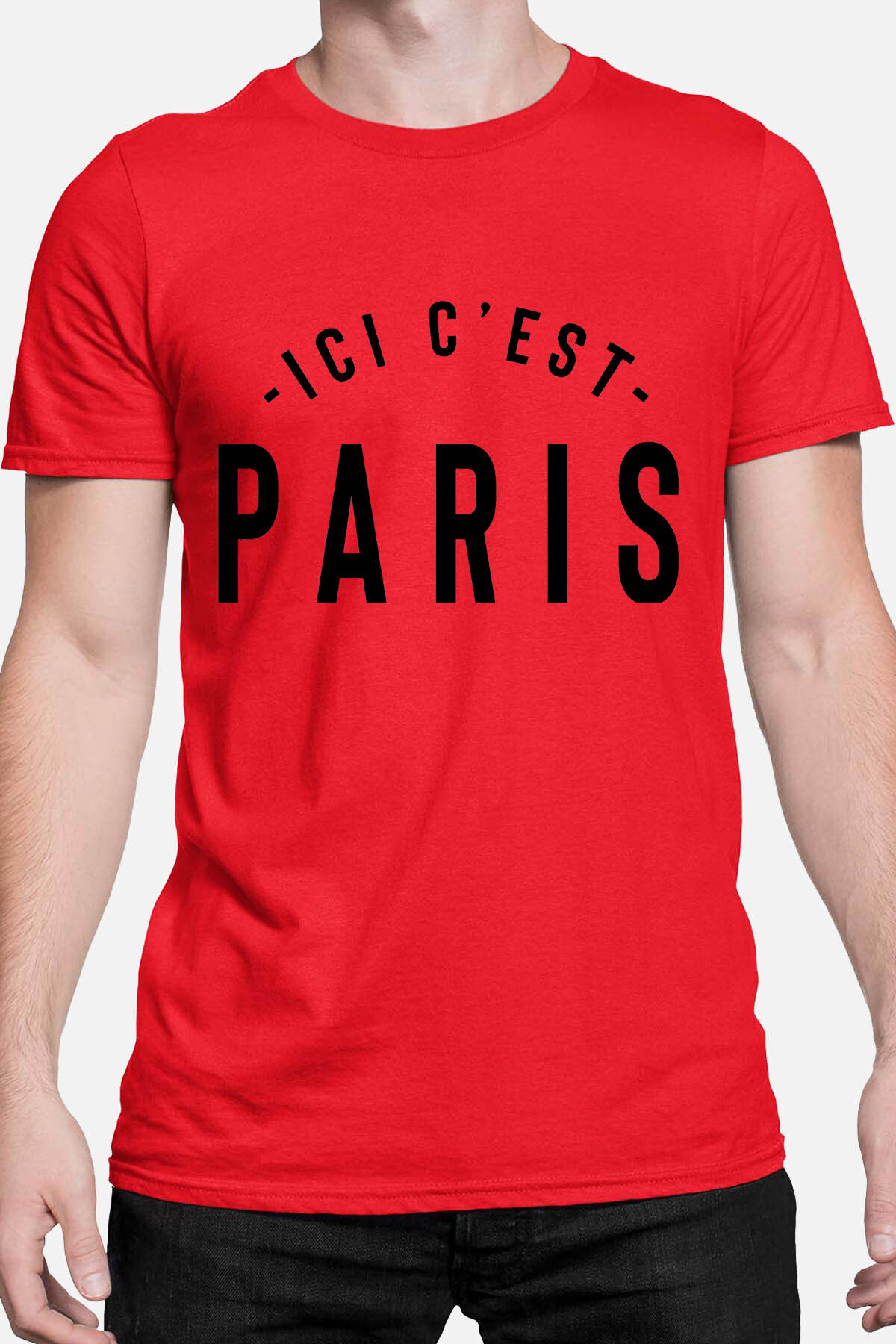Mayorista I.A.L.D FRANCE - Aquí París - Man t -shirt