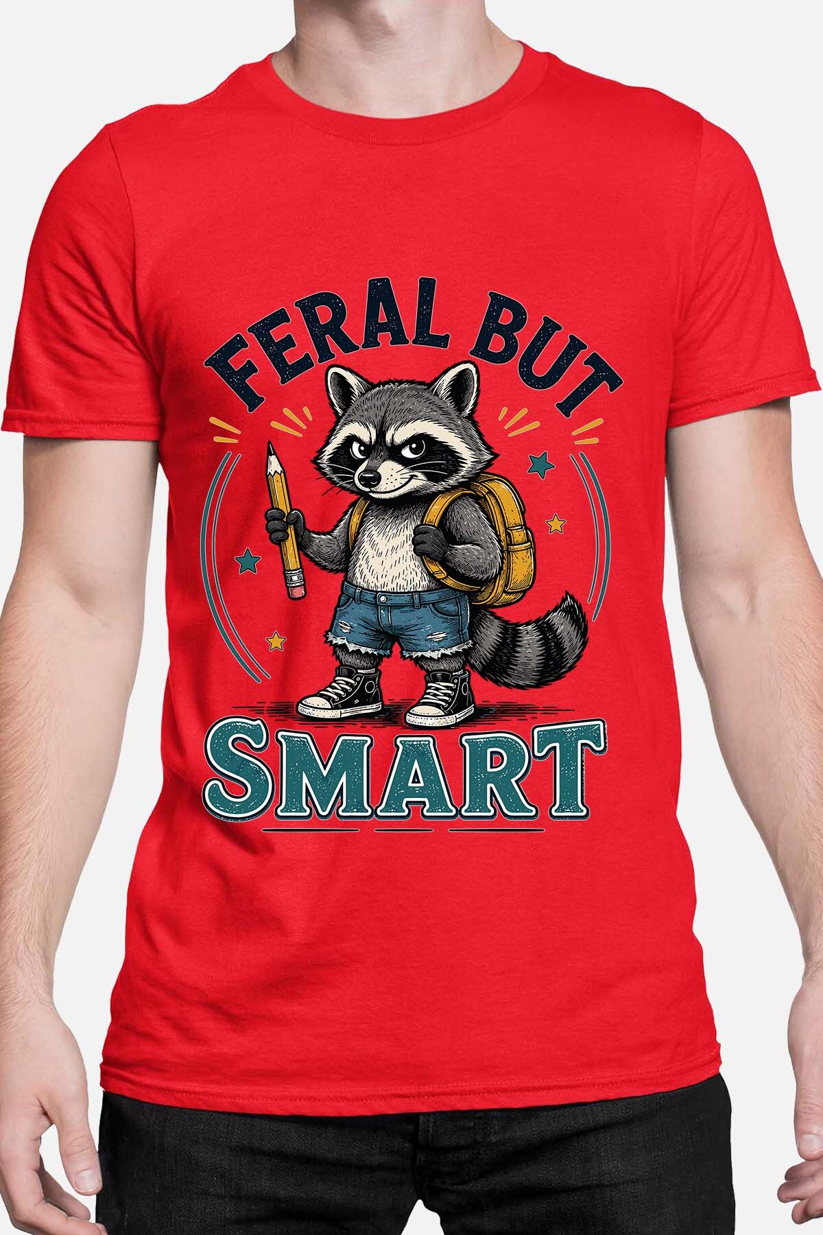 Grossiste I.A.L.D FRANCE - Feral but smart - T-shirt Homme