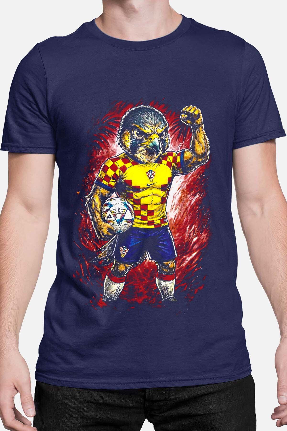 Grossista I.A.L.D FRANCE - Croazia 1 Mascotte - T-shirt Uomo