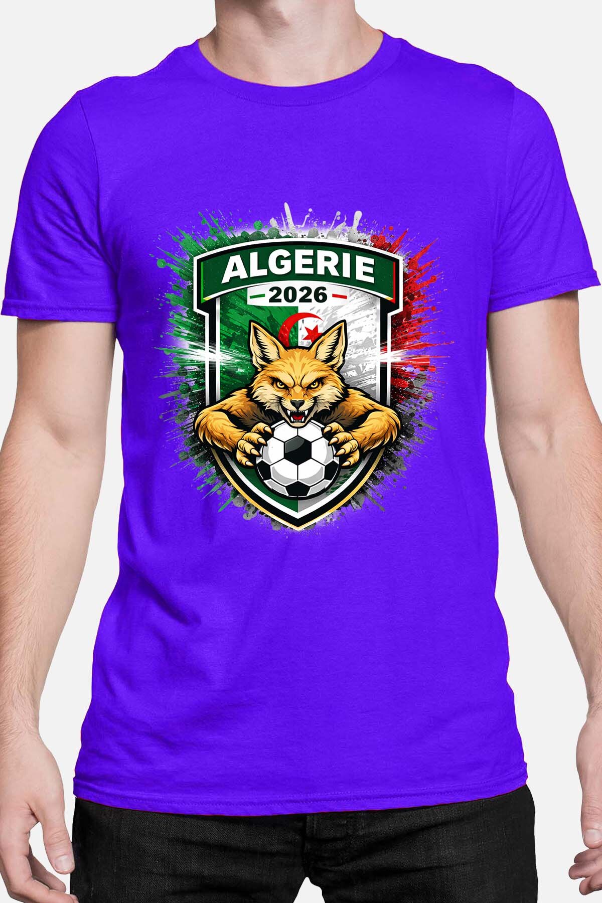 Grossista I.A.L.D FRANCE - Patch Algeria - T-shirt Uomo