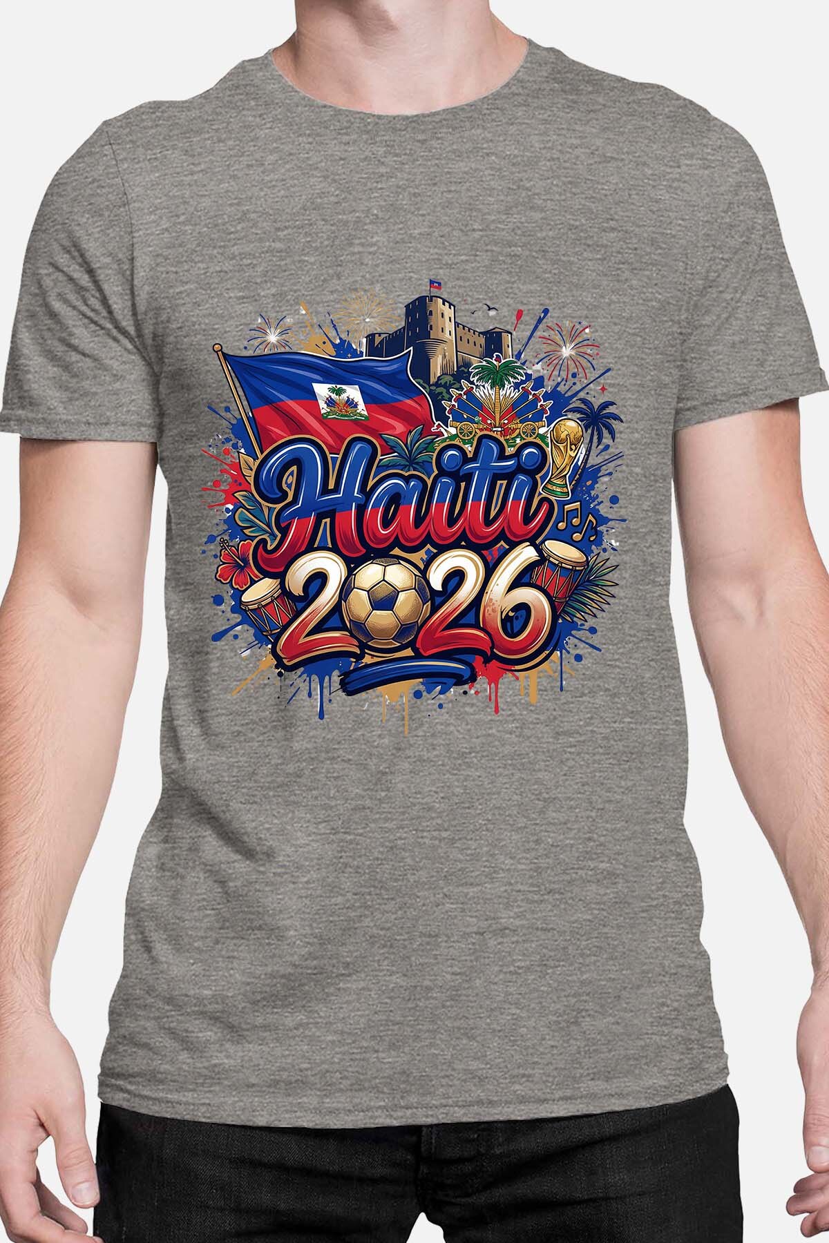 Mayorista I.A.L.D FRANCE - Cdm26 Haití - Camiseta Hombre