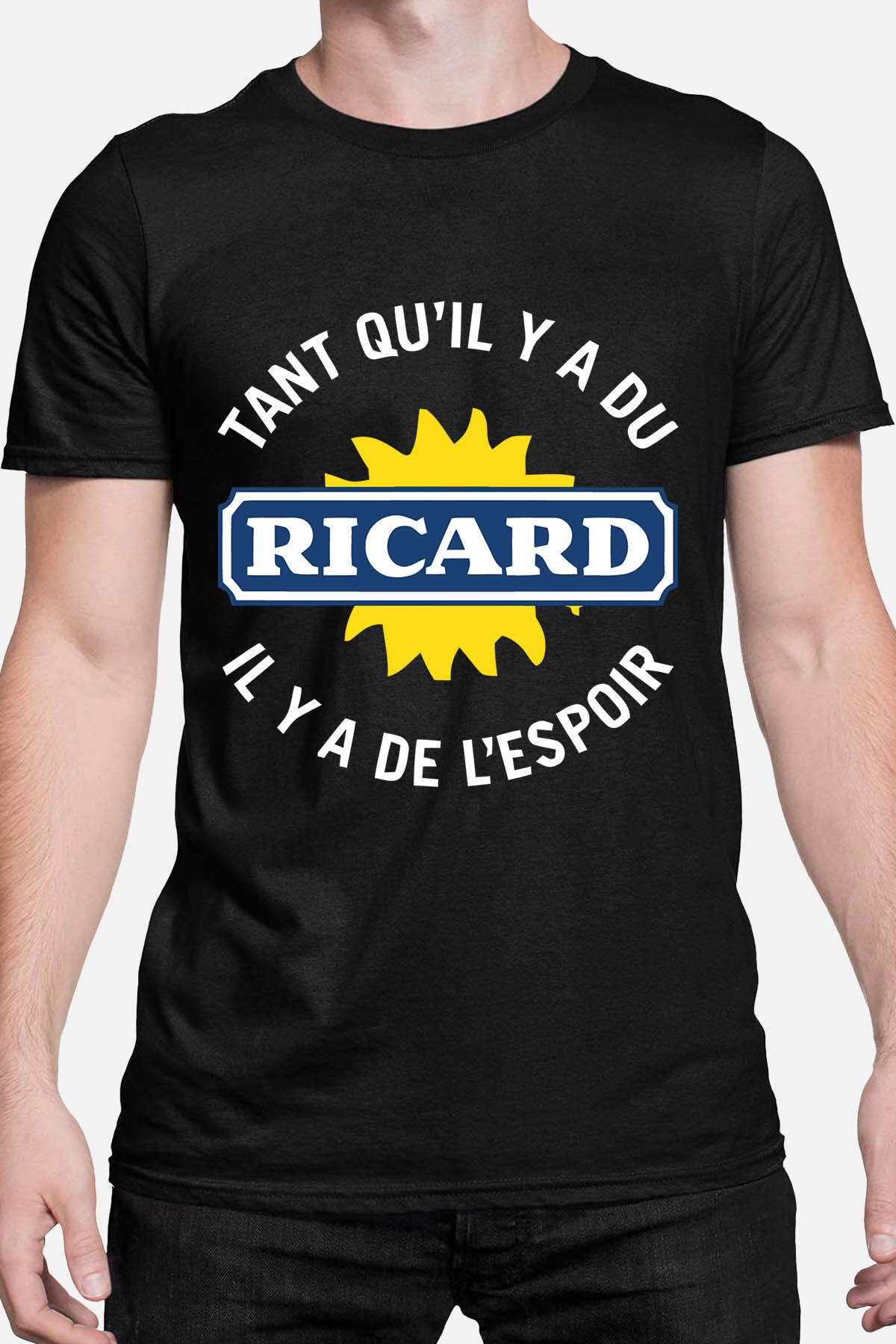 Großhändler I.A.L.D FRANCE - tant qu'il y a du ricard - T-Shirt Mann