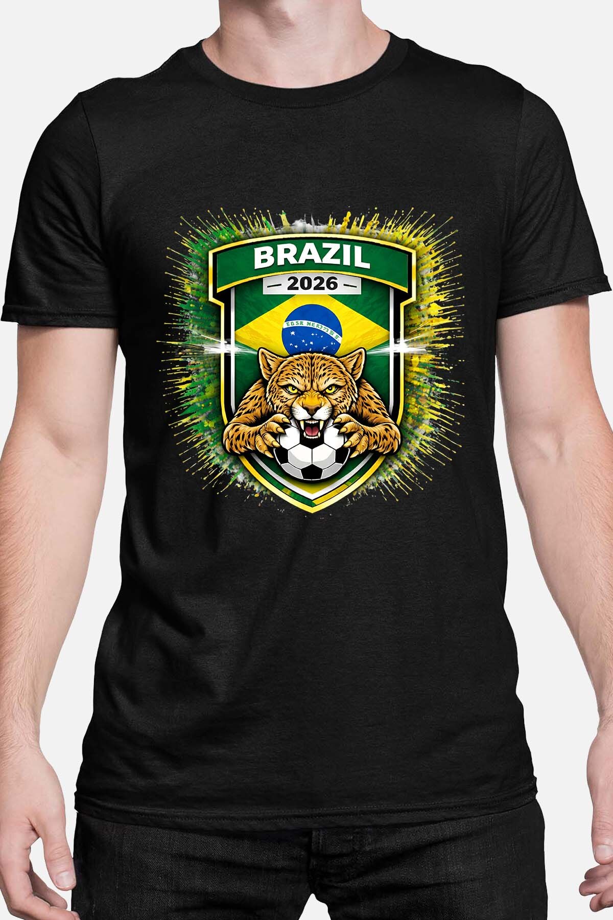 Grossista I.A.L.D FRANCE - Patch Brasil - T-shirt Uomo
