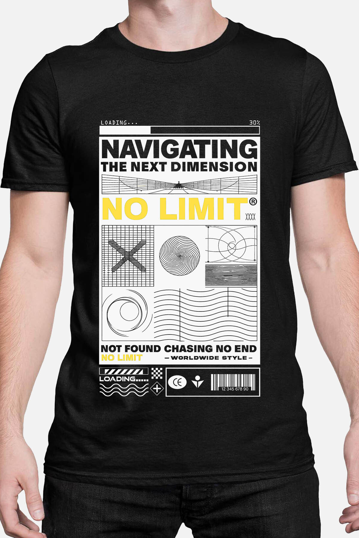 Grossiste I.A.L.D FRANCE - Navigating next BLANC - T-shirt Homme
