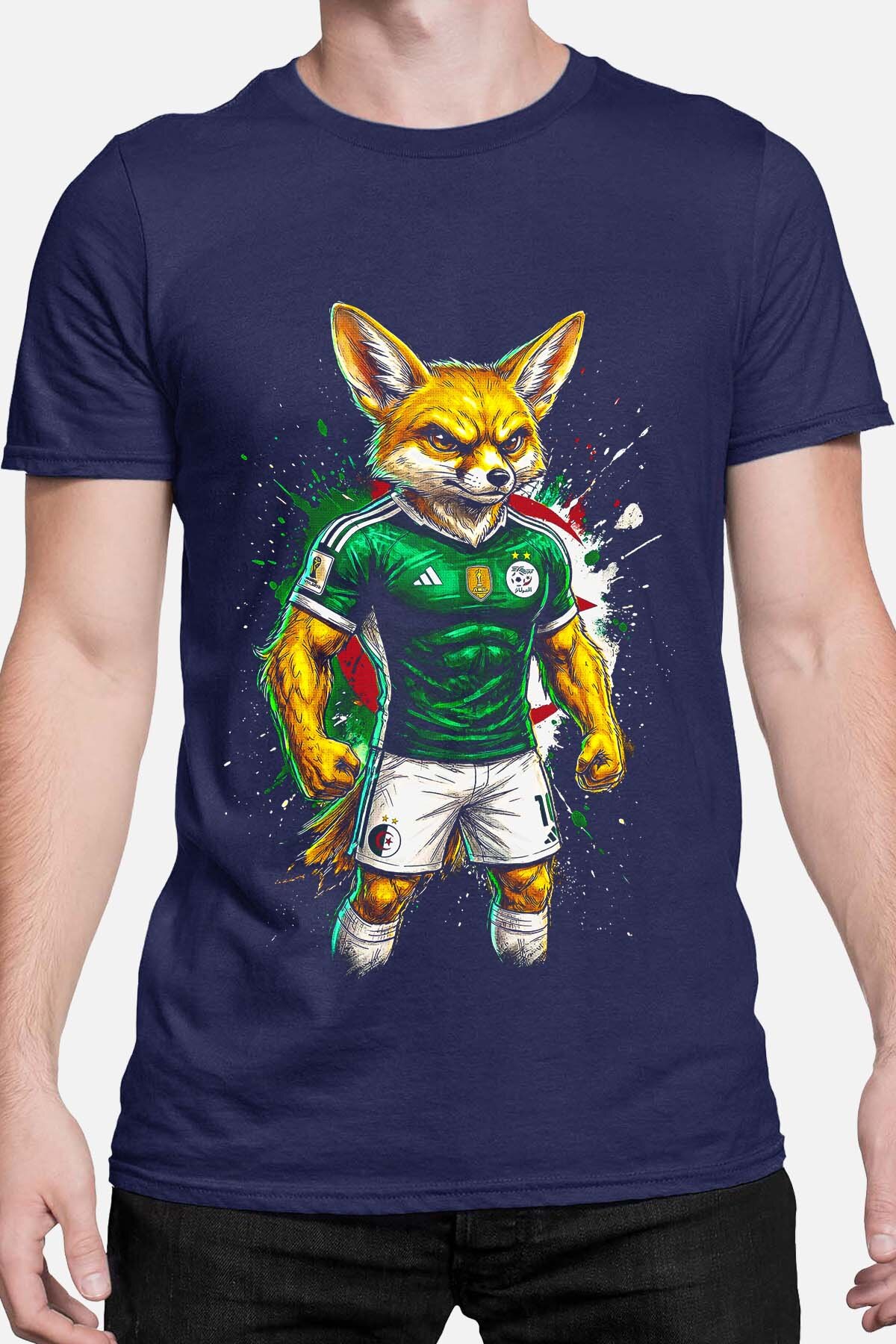 Großhändler I.A.L.D FRANCE - Algerien 2 Maskottchen - Herren T-Shirt