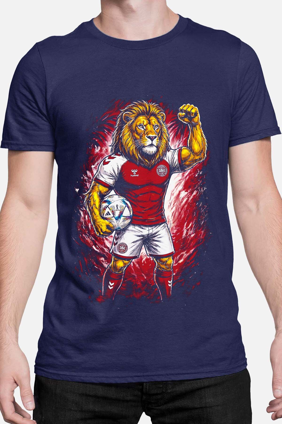 Grossista I.A.L.D FRANCE - Danimarca 1 Mascotte - T-shirt Uomo