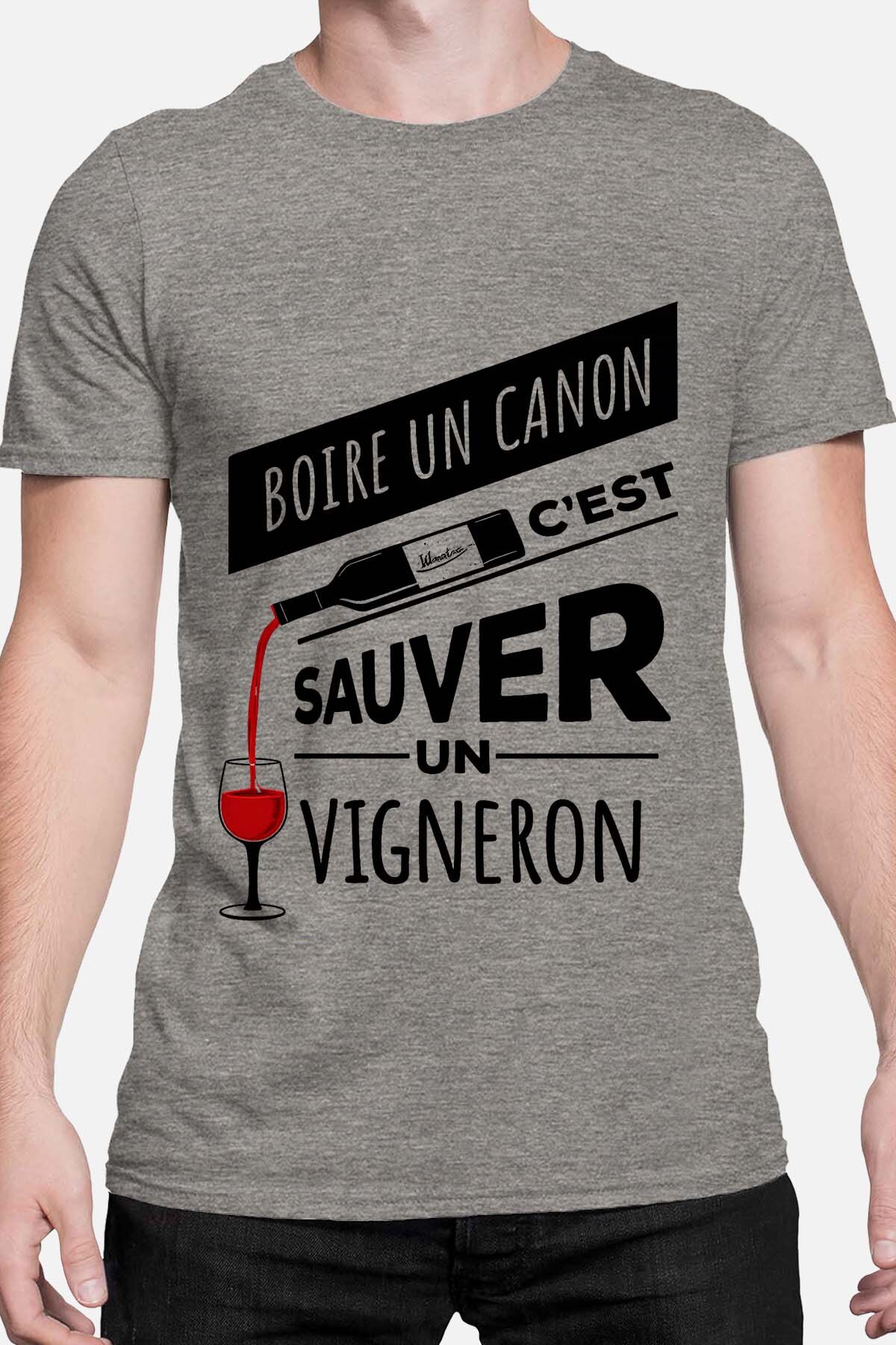 Grossista I.A.L.D FRANCE - Salva il vignaiolo - T-shirt Uomo