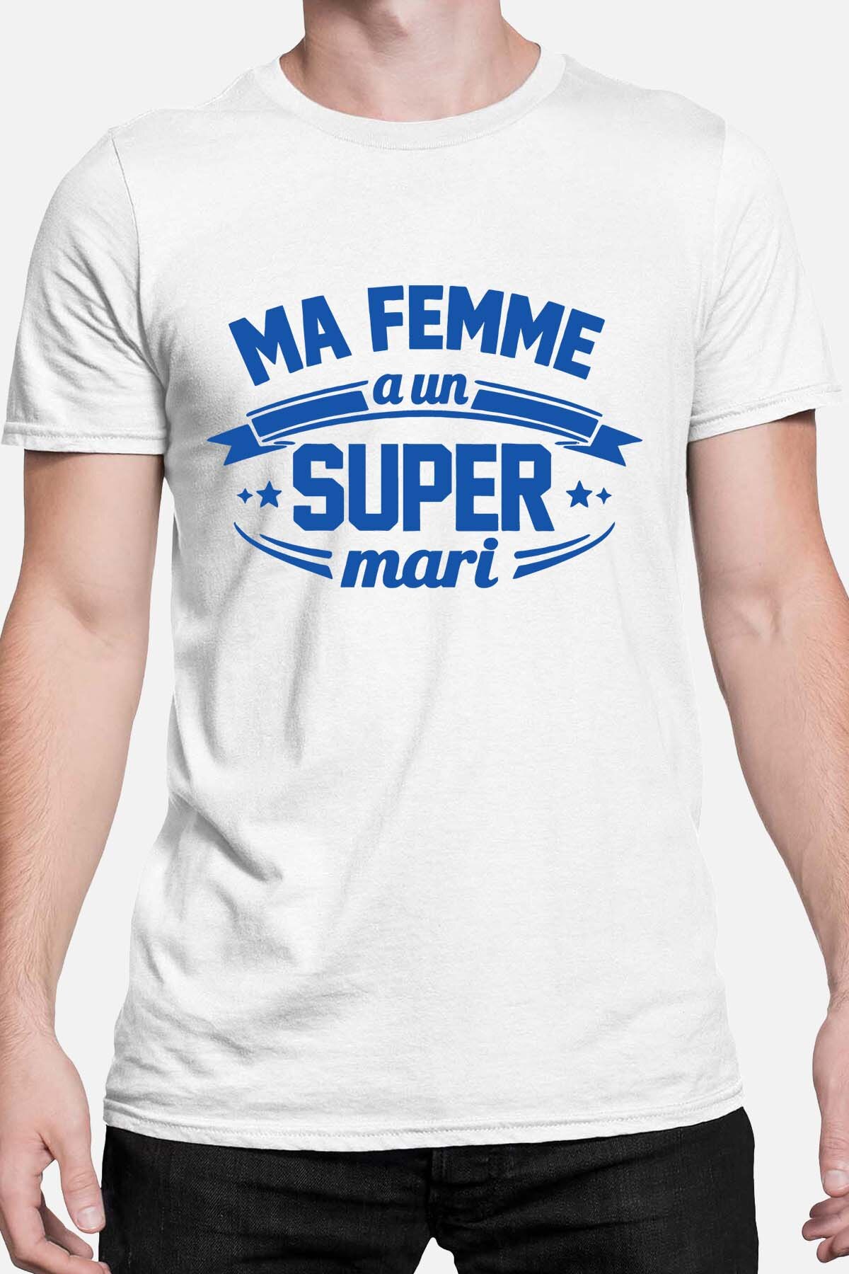 Großhändler I.A.L.D FRANCE - Meine Frau, super Ehemann - Herren T-Shirt
