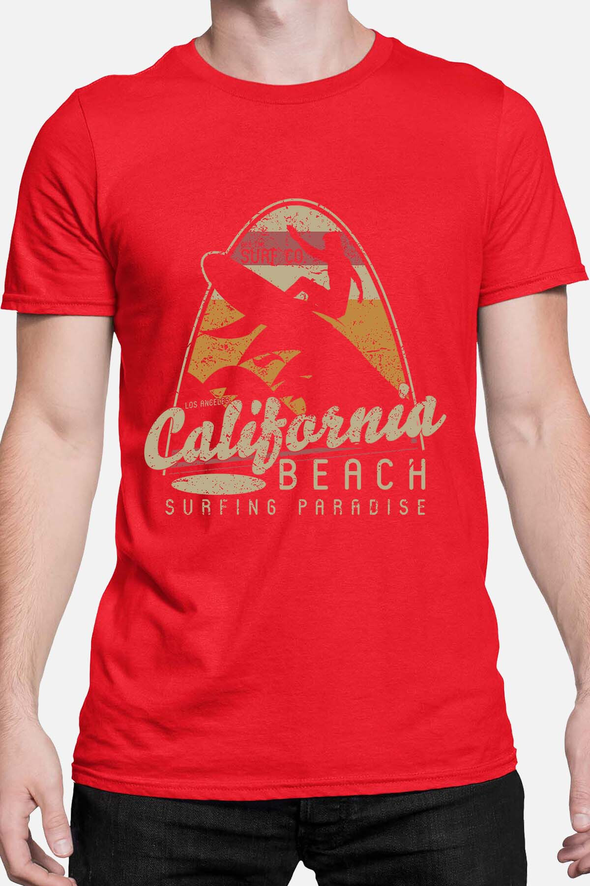 Wholesaler I.A.L.D FRANCE - California retro Surf - Tee Man