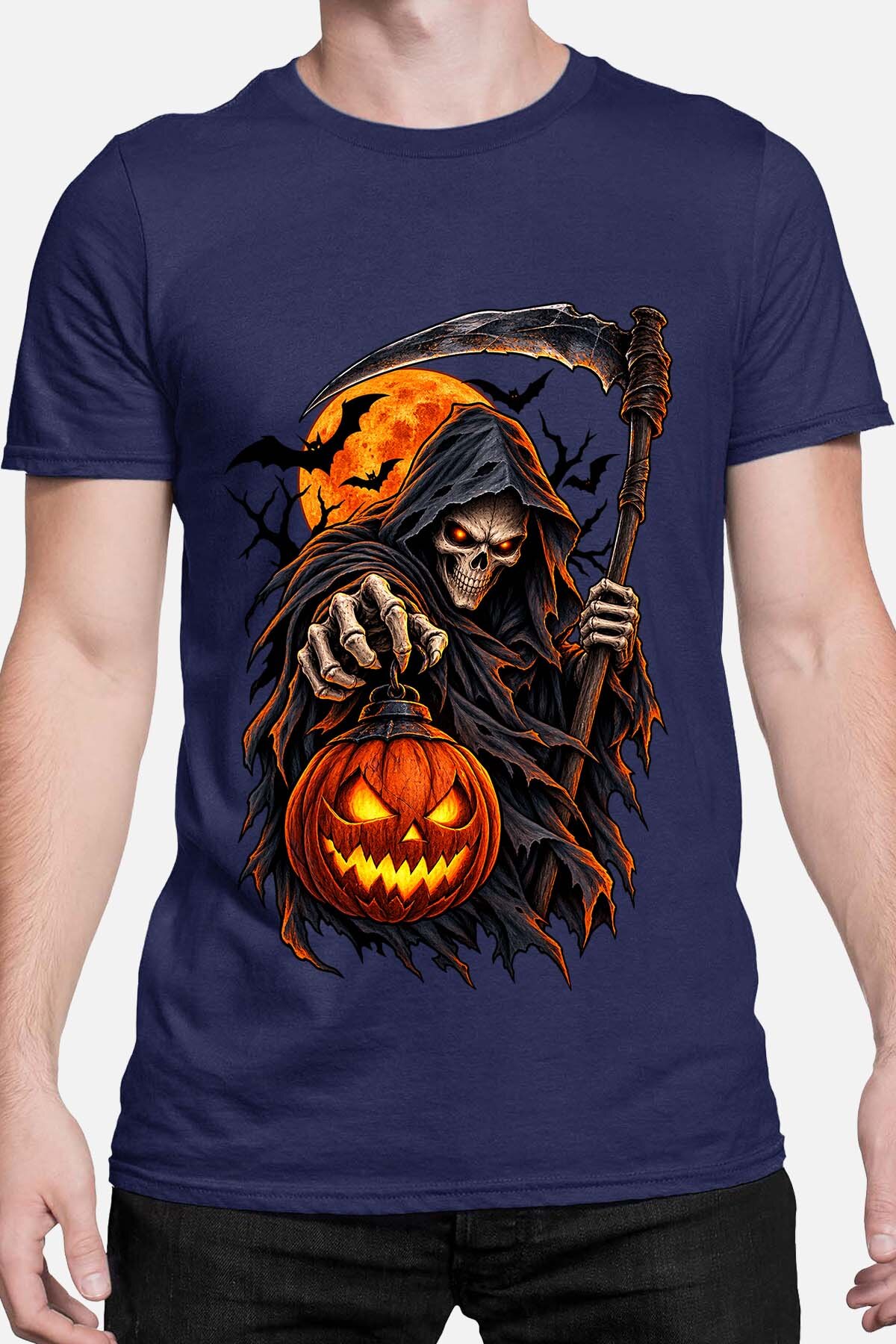 Grossiste I.A.L.D FRANCE - Skull light halloween - T-shirt Homme