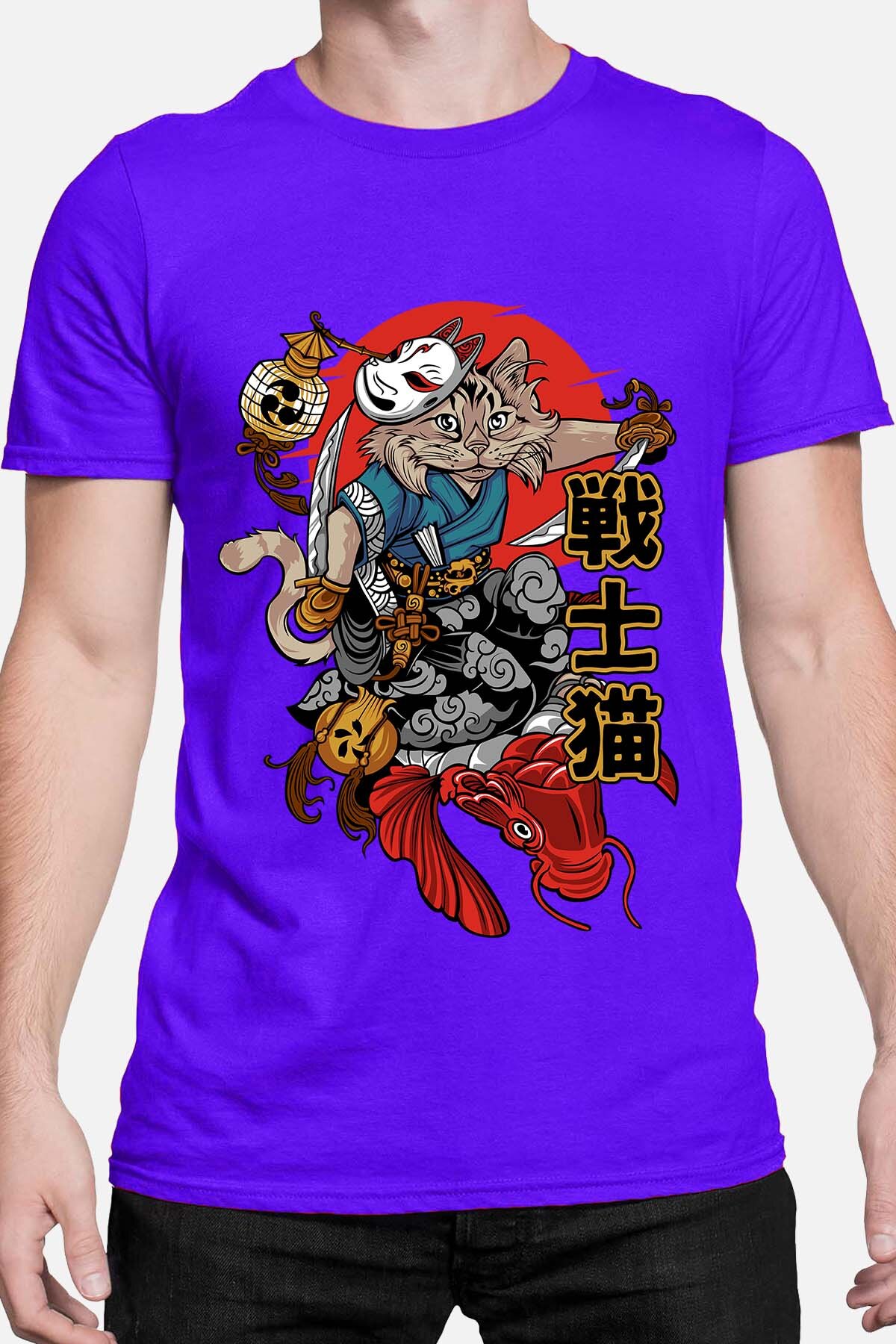 Grossiste I.A.L.D FRANCE - Senshi Neko - T-shirt Homme