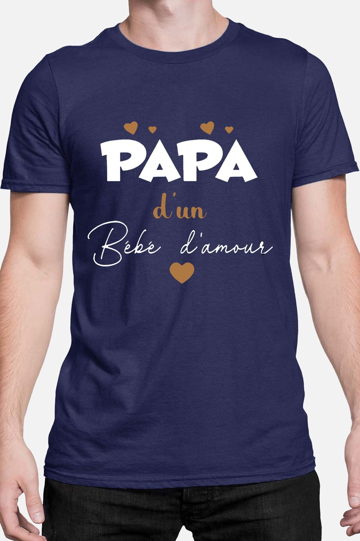 Wholesaler I.A.L.D FRANCE - Papa bebe damour OR - Tee Man