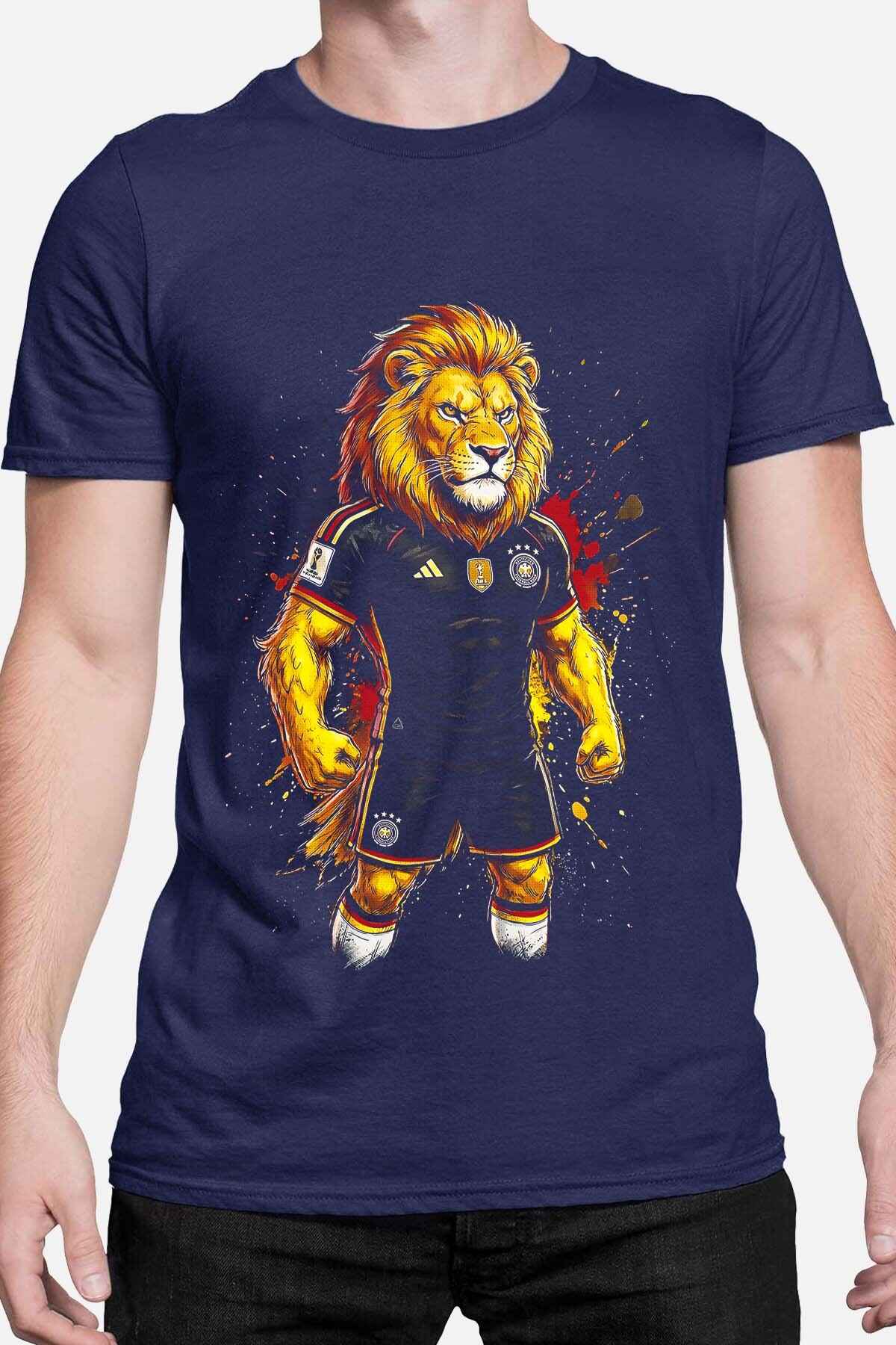 Grossista I.A.L.D FRANCE - Germania 3 Mascotte - T-shirt Uomo