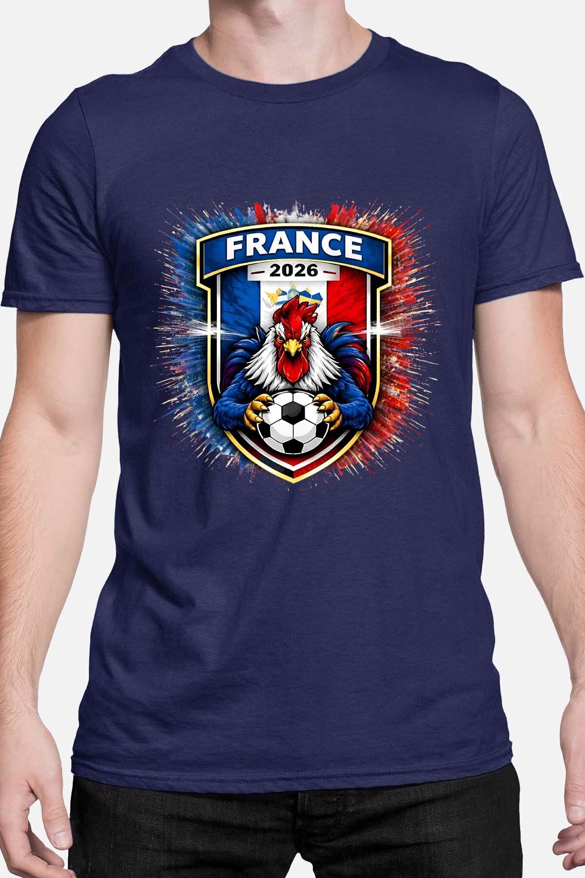 Grossista I.A.L.D FRANCE - Patch Francia - T-shirt Uomo