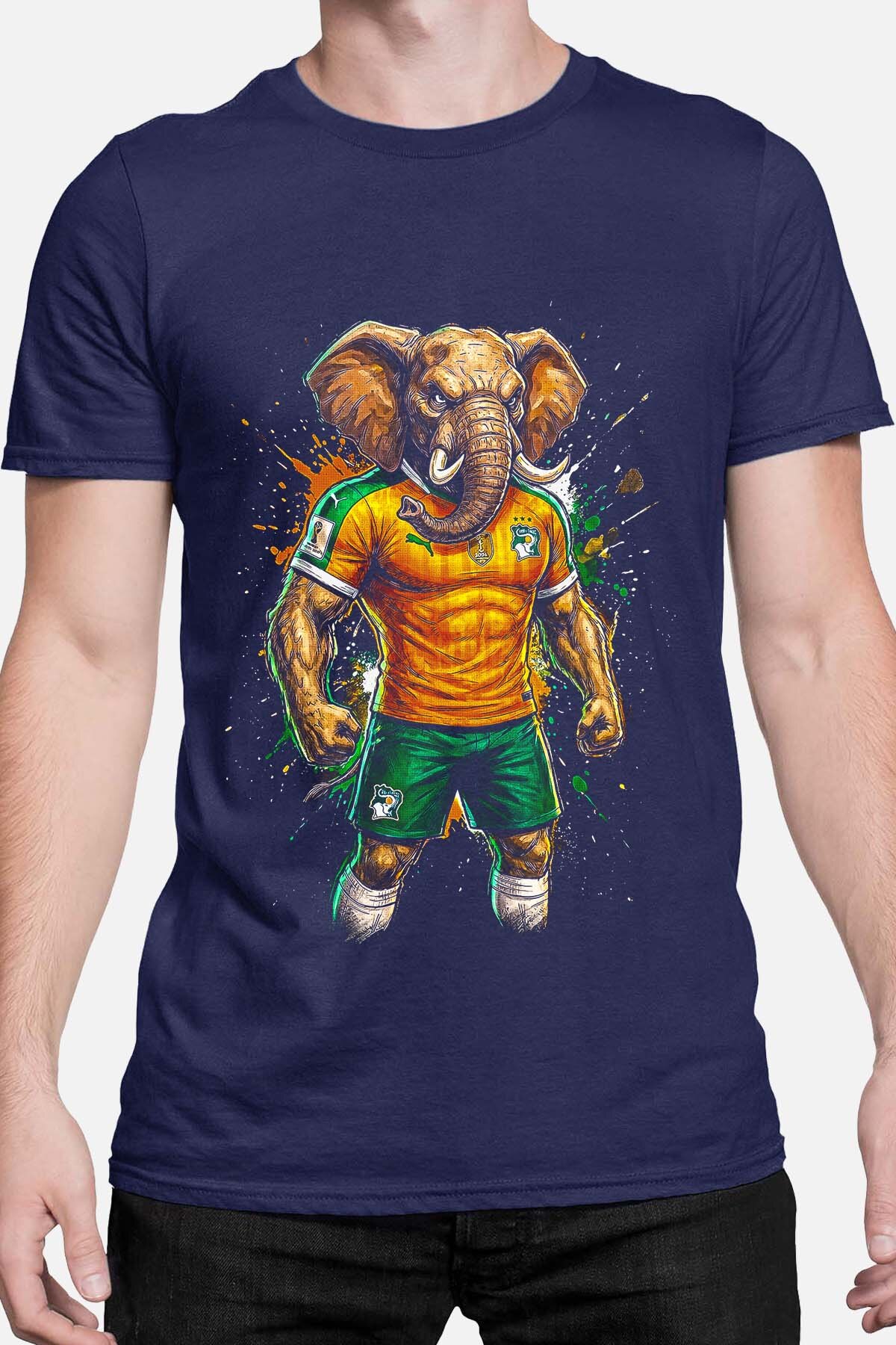 Großhändler I.A.L.D FRANCE - Cote d'ivoire 1 Maskottchen - Herren T-Shirt