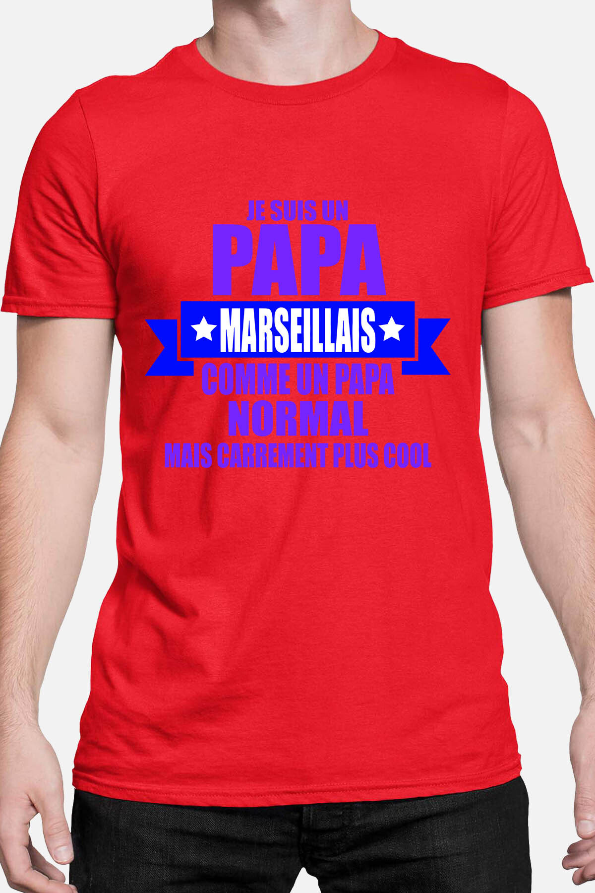 Grossiste I.A.L.D FRANCE - Papa MArseillais - T-shirt Homme