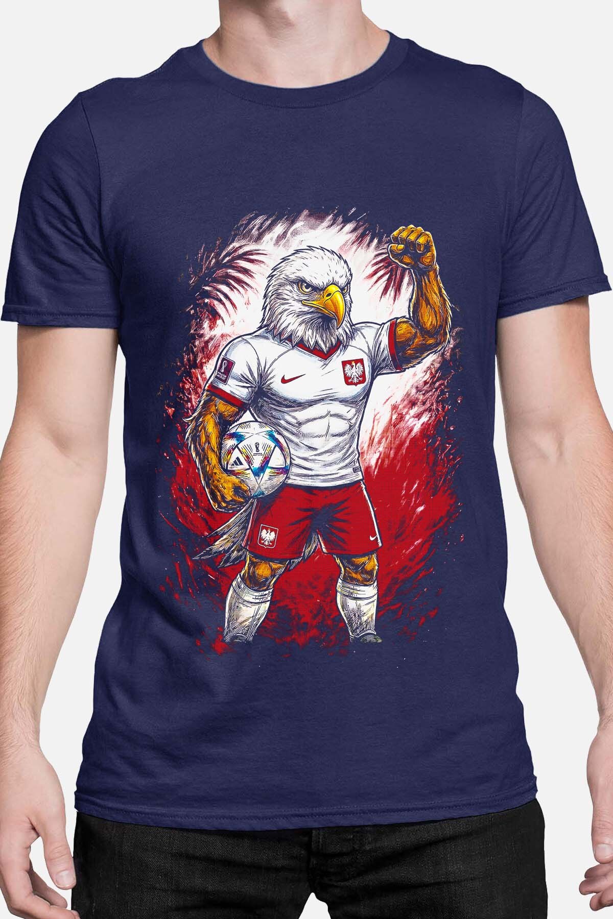 Großhändler I.A.L.D FRANCE - Polonia 2 Maskottchen - Herren T-Shirt