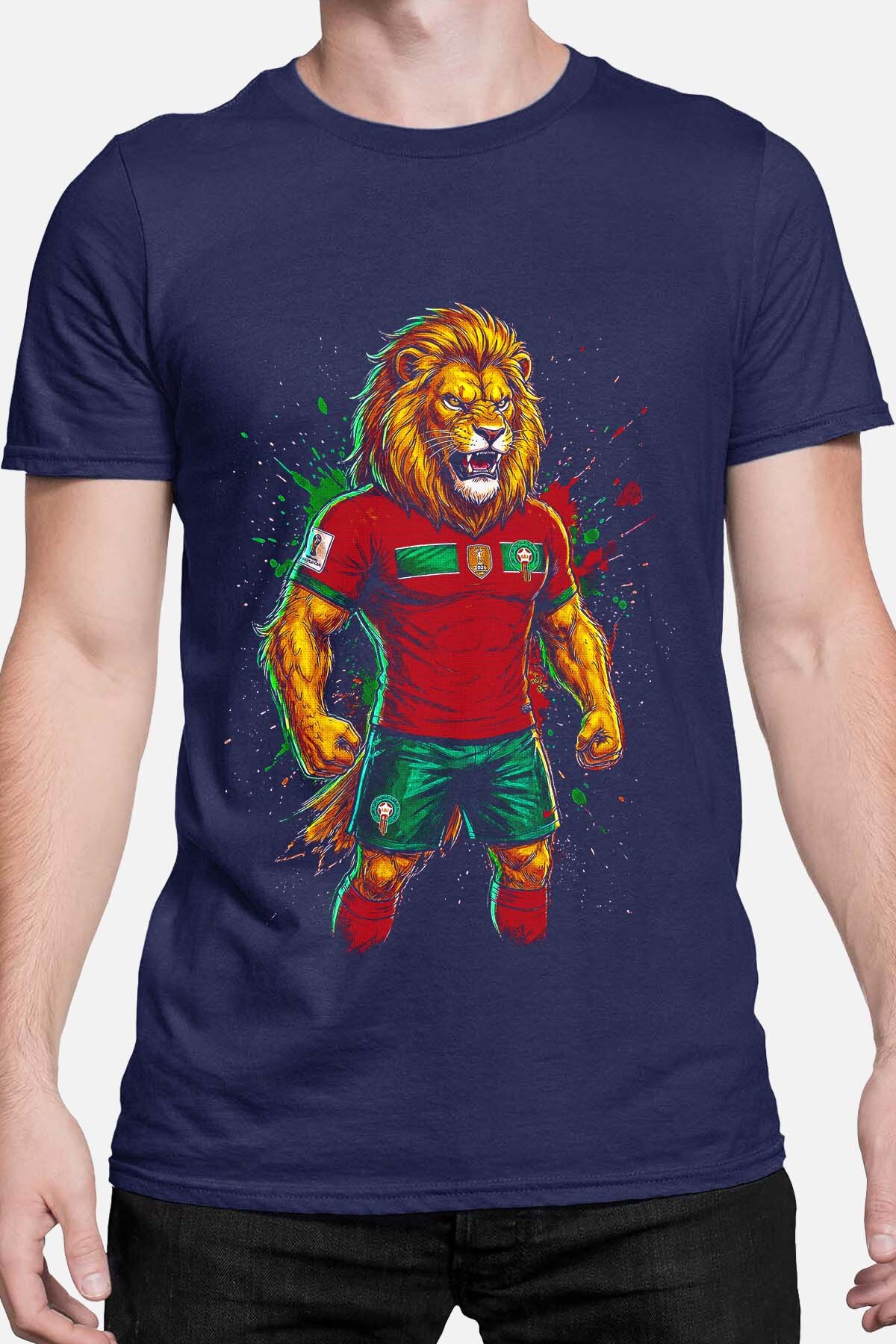 Großhändler I.A.L.D FRANCE - Marokko 3 Maskottchen - Herren T-Shirt