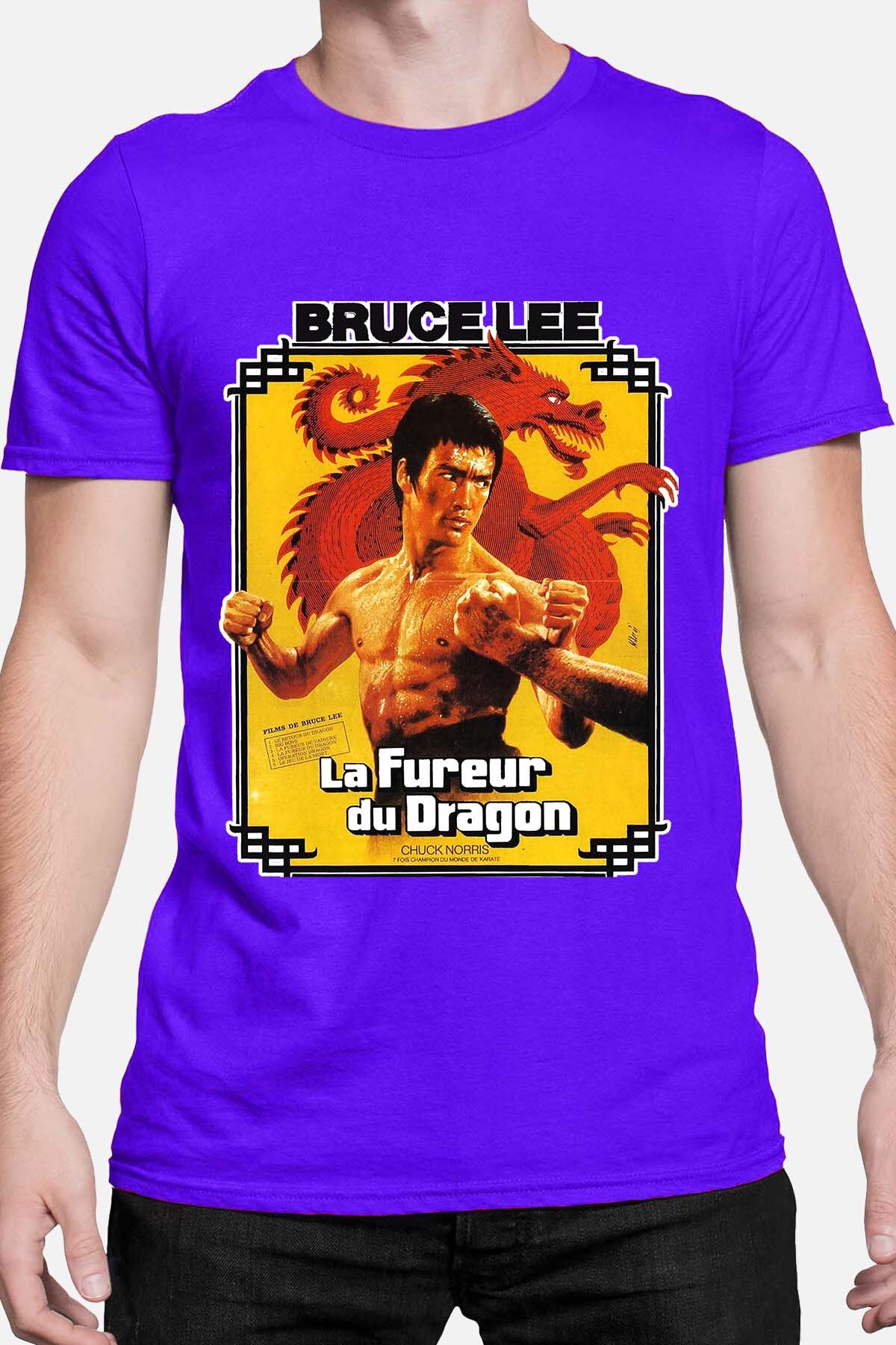 Grossiste I.A.L.D FRANCE - Dragon Spirit bruc lee - T-shirt Homme