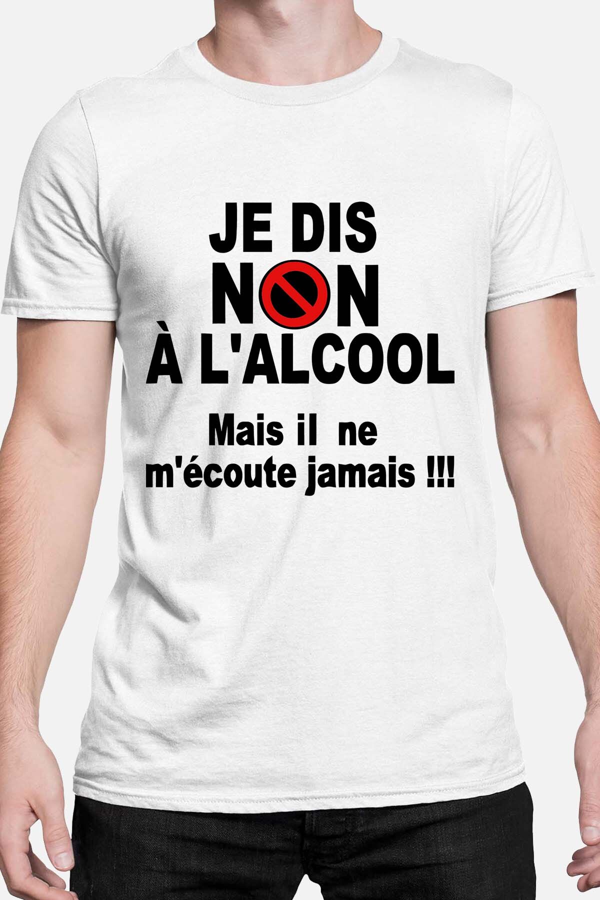 Großhändler I.A.L.D FRANCE - Kein Alkohol hört nie zu - Herren T-Shirt