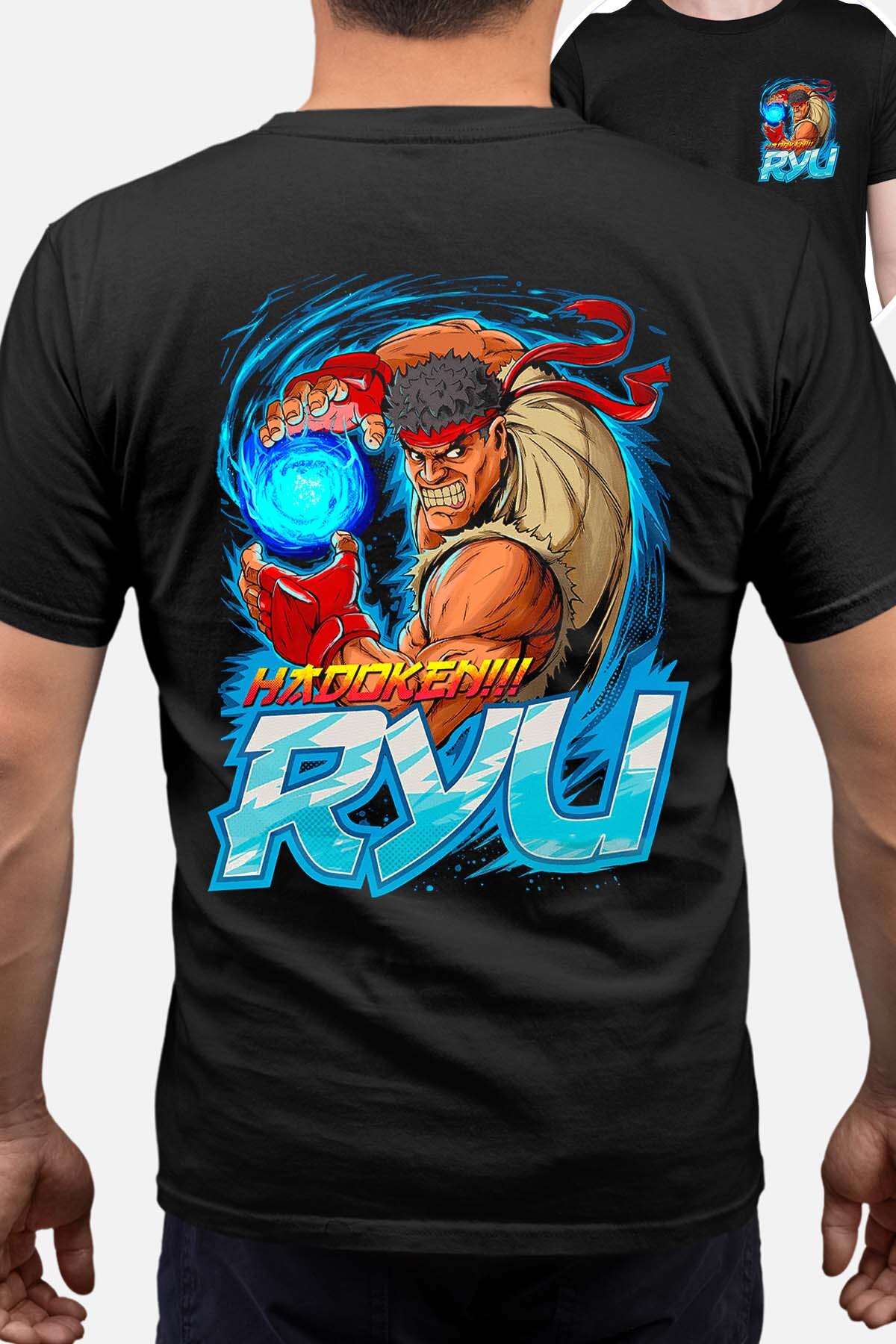 Grossiste I.A.L.D FRANCE - Blue ryu - T-shirt Homme