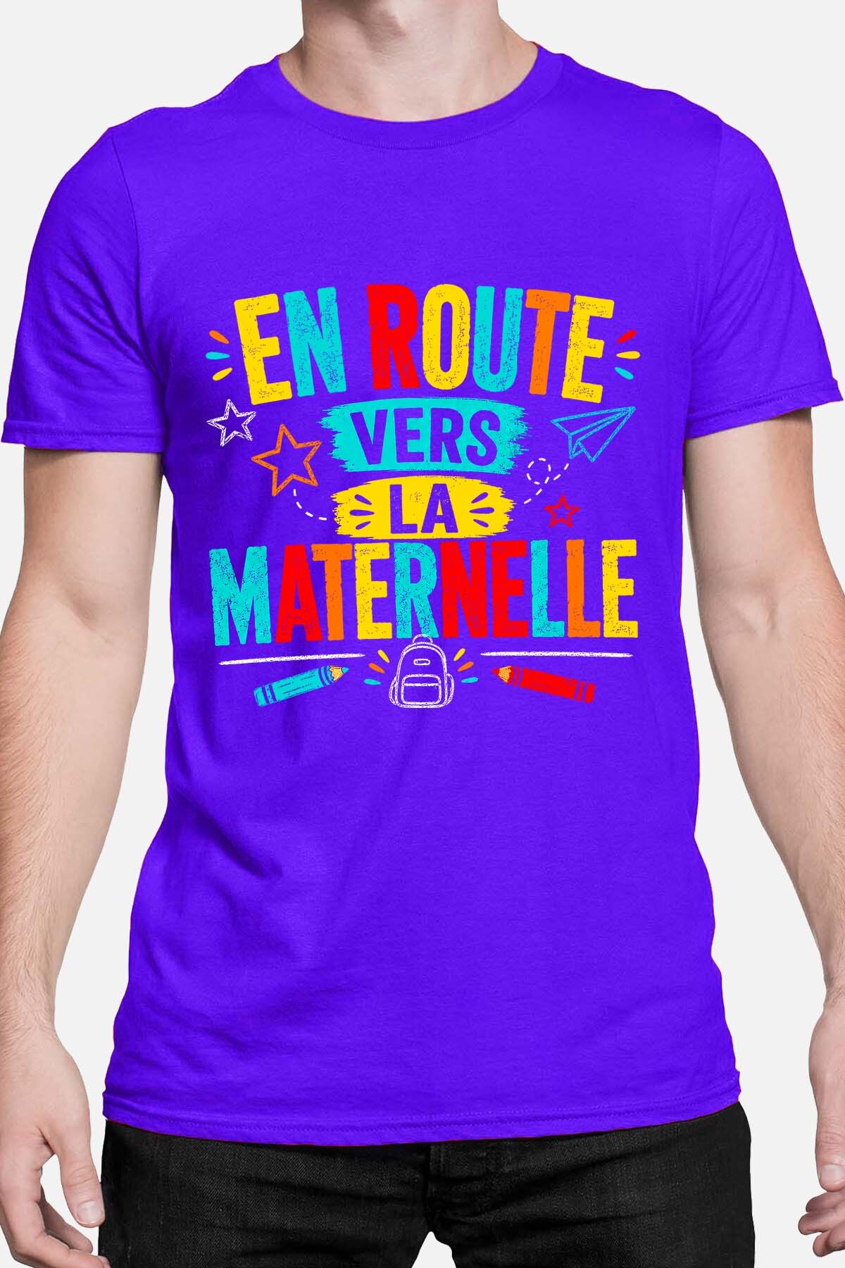 Grossiste I.A.L.D FRANCE - Route maternelle - T-shirt Homme