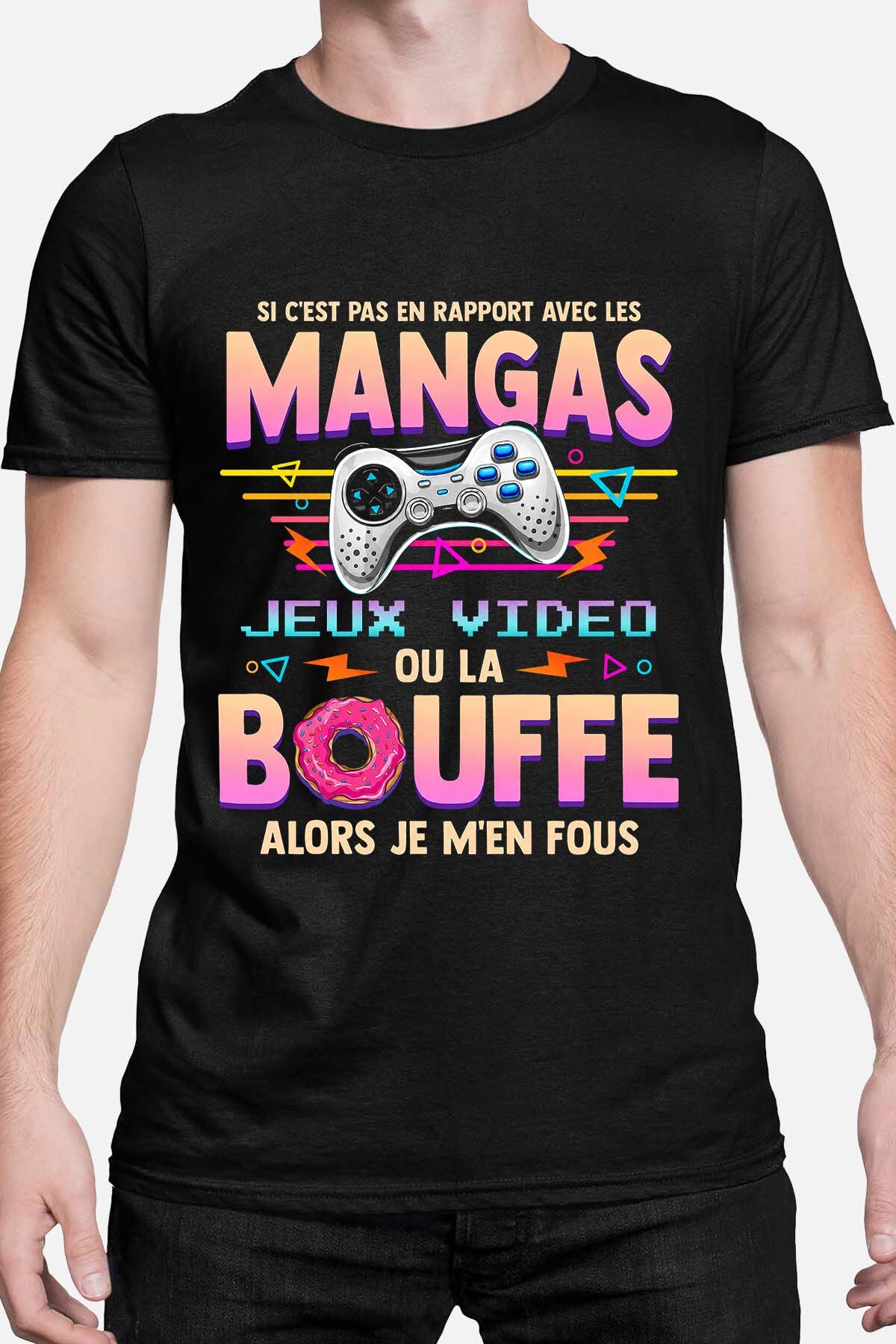 Grossiste I.A.L.D FRANCE - Otaku Gamer - T-shirt Homme
