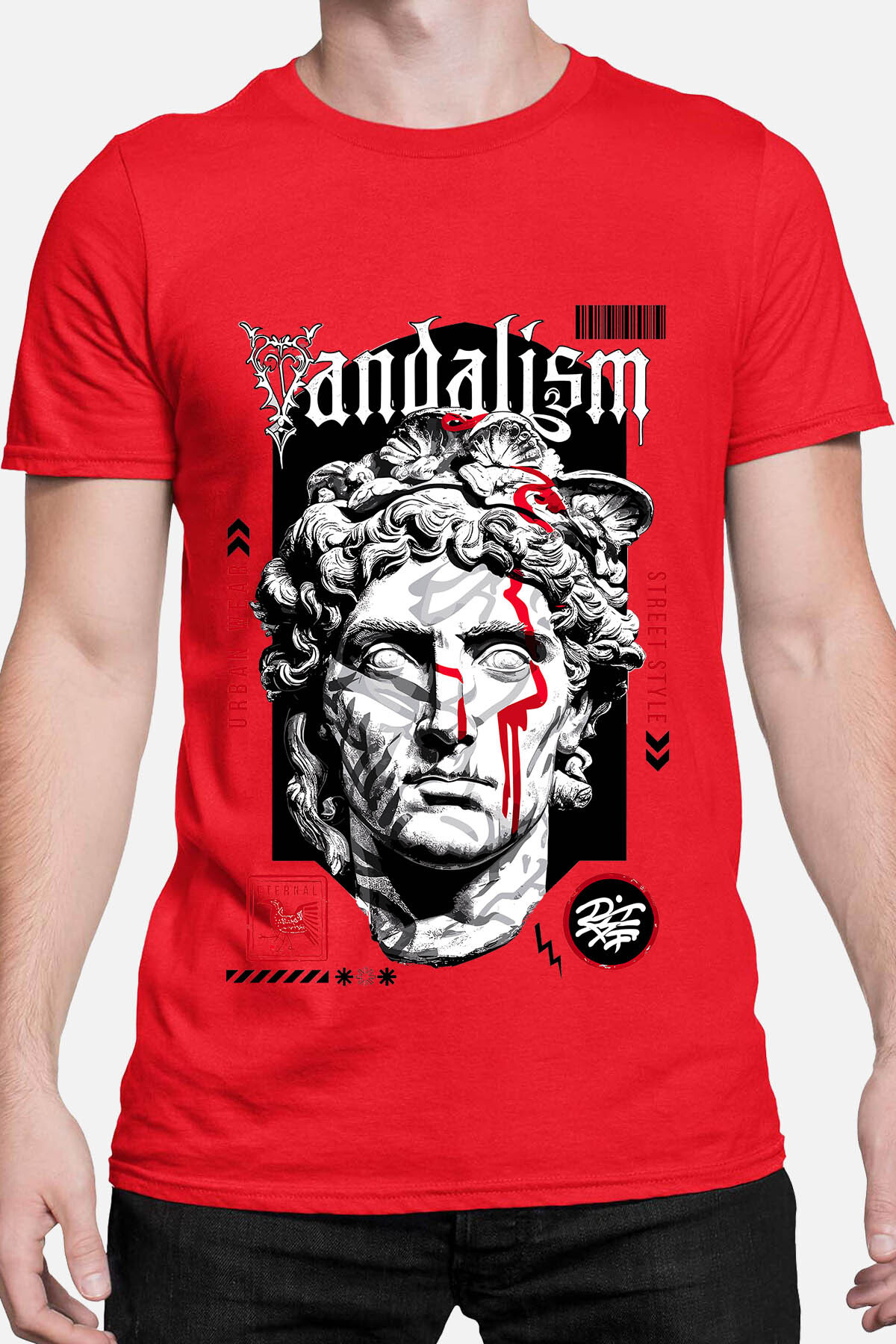 Grossiste I.A.L.D FRANCE - Vandalism eternal - T-shirt Homme