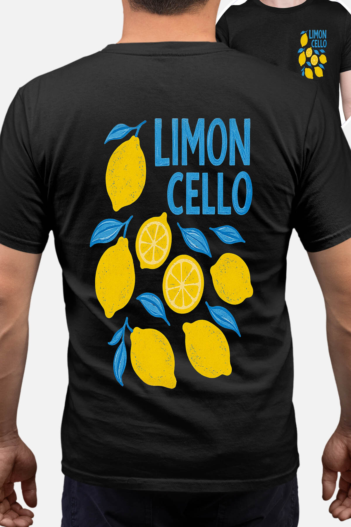Grossista I.A.L.D FRANCE - Limon cello - Maglietta da uomo