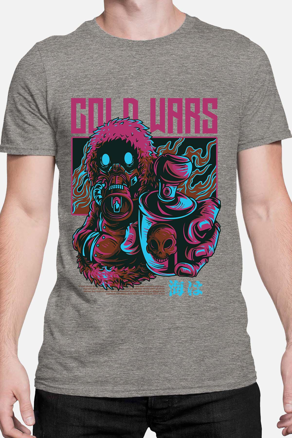 Wholesaler I.A.L.D FRANCE - Gaz goldWars - Tee Man