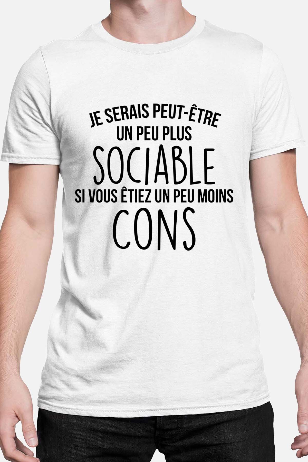 Grossista I.A.L.D FRANCE - Socievole Meno Sciocco - Maglietta Uomo
