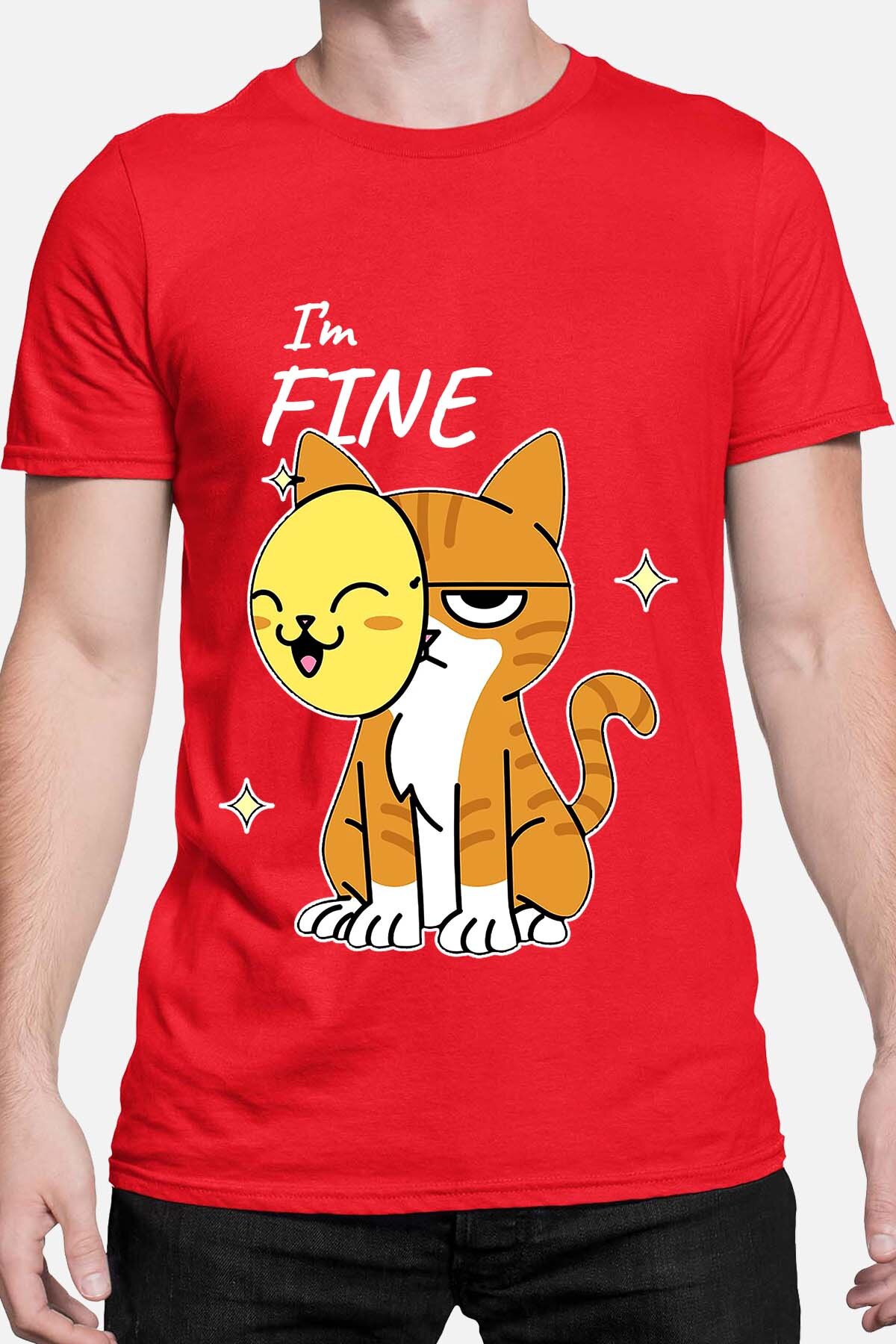 Grossiste I.A.L.D FRANCE - Im fine cat - T-shirt Homme
