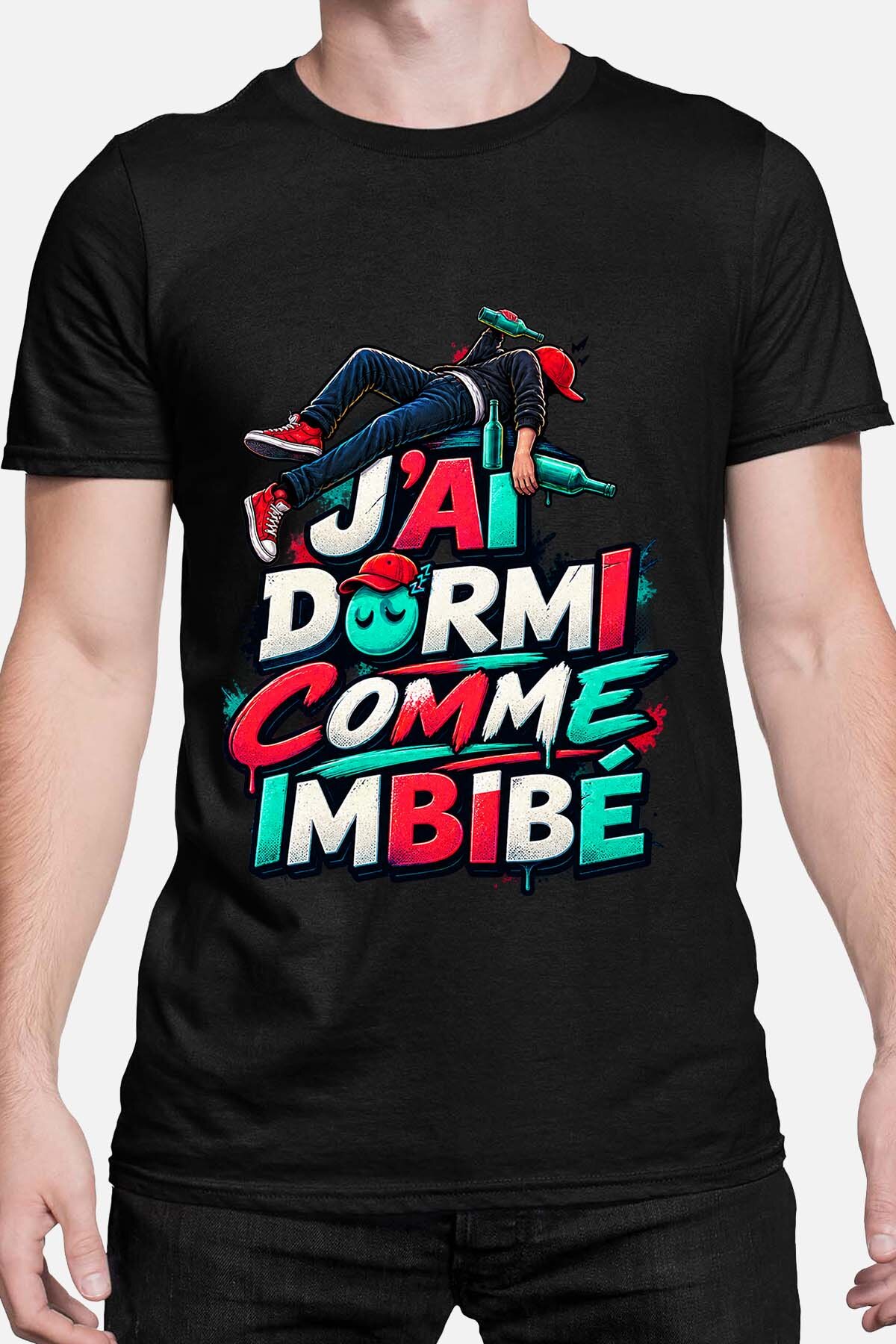 Grossiste I.A.L.D FRANCE - Dormi imbibé - T-shirt Homme