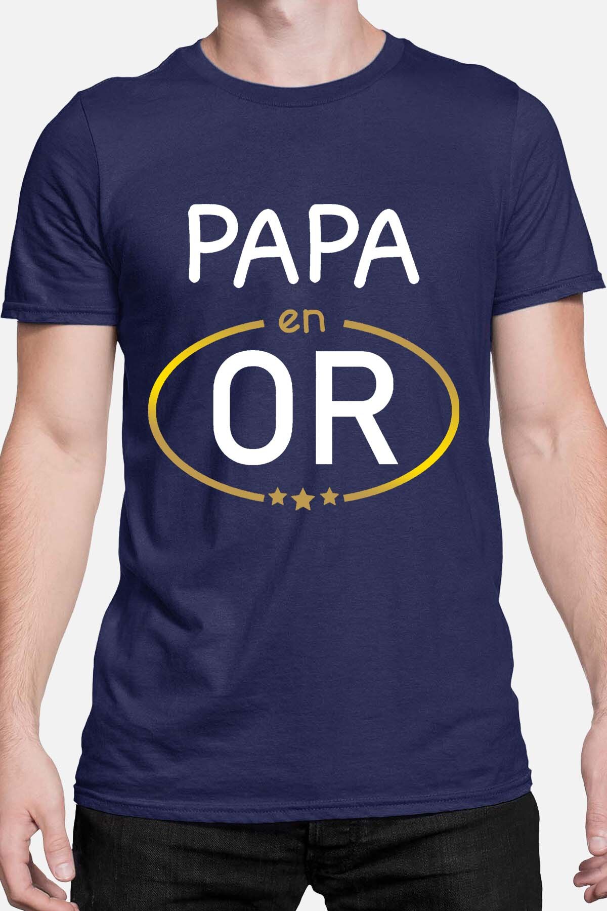 Wholesaler I.A.L.D FRANCE - Papa en or - Tee Man