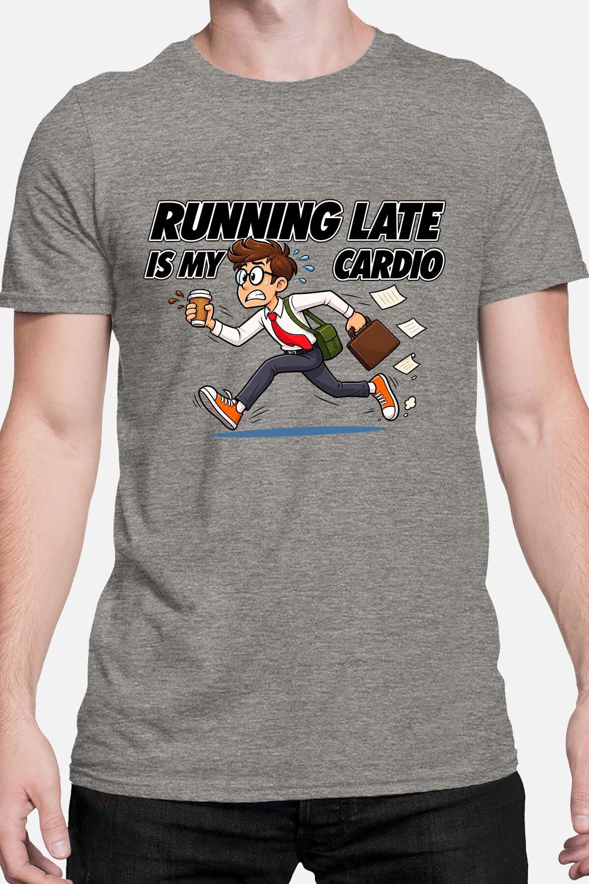 Grossiste I.A.L.D FRANCE - Running is cardio - T-shirt Homme