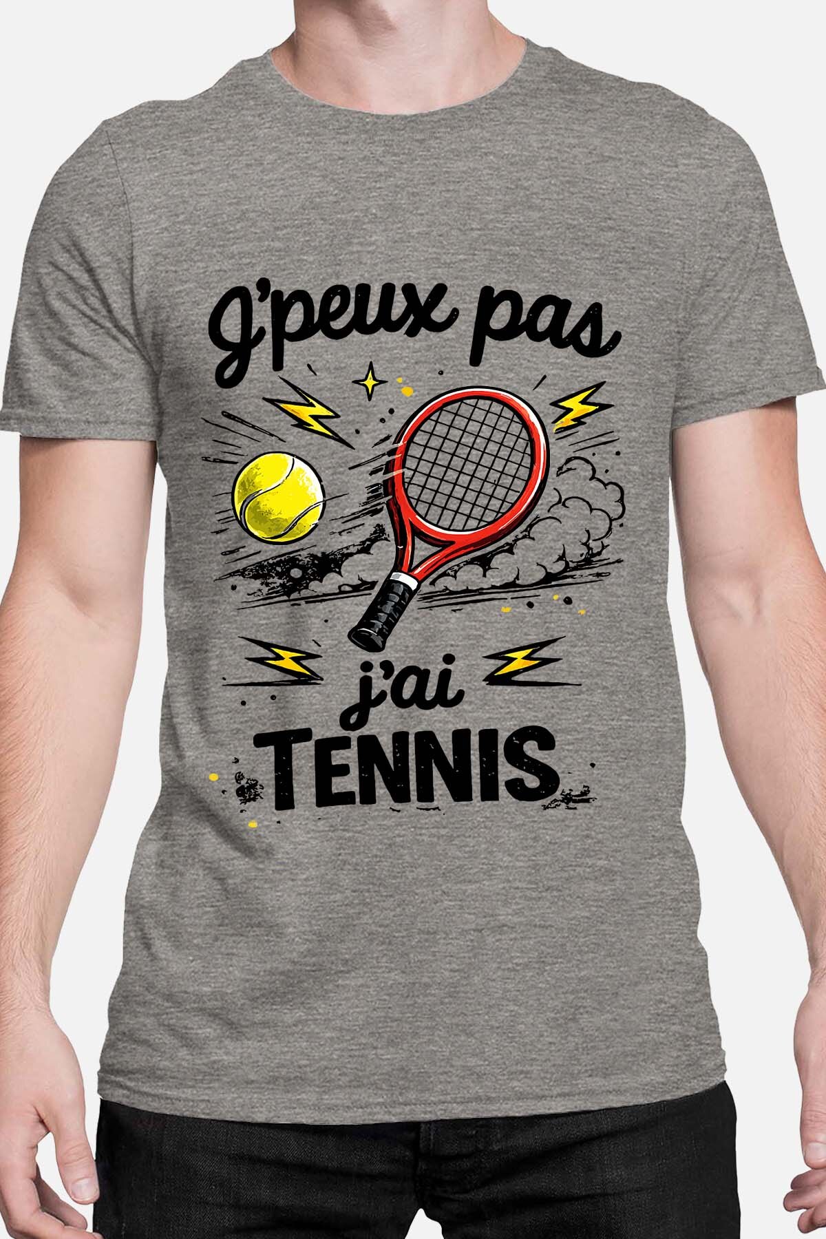 Großhändler I.A.L.D FRANCE - Kann nicht... Tennis Styl - Herren T-Shirt