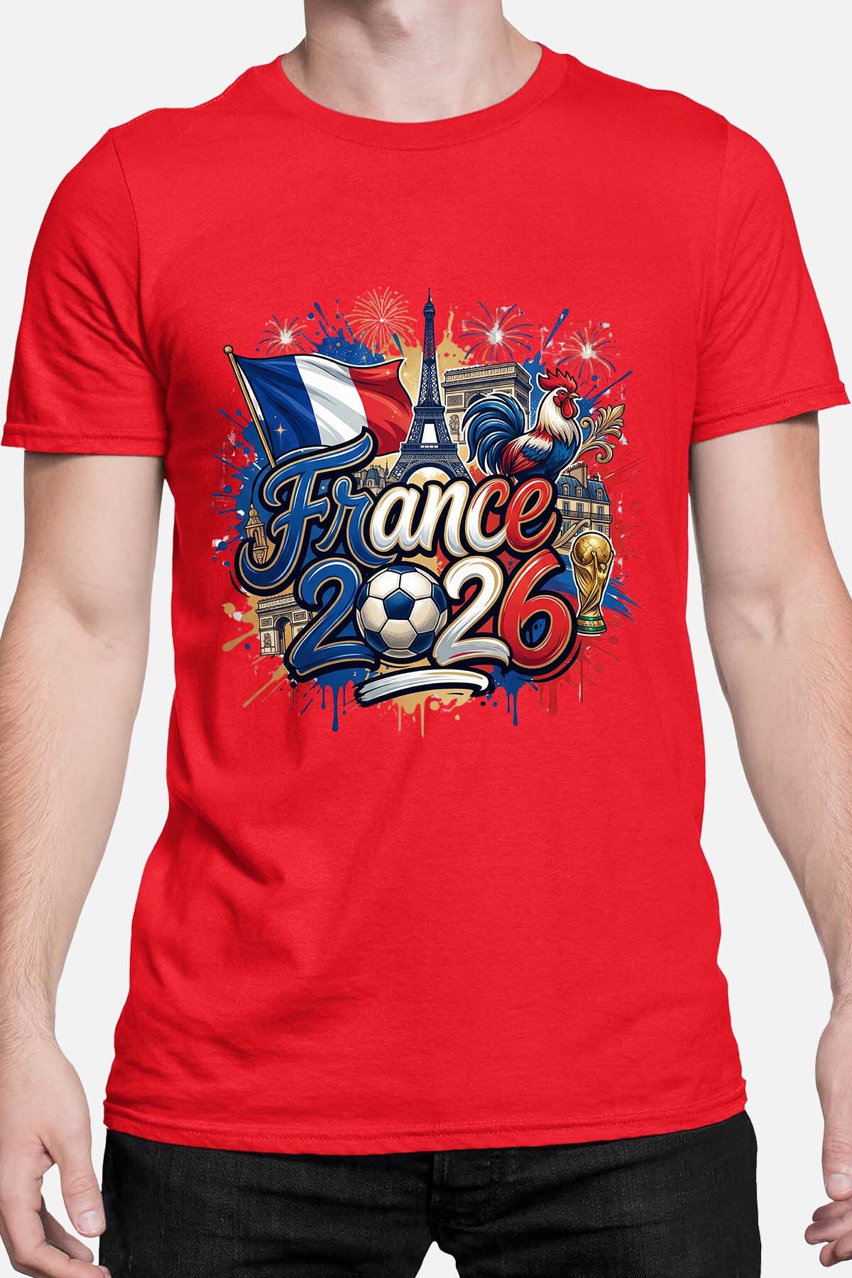 Grossista I.A.L.D FRANCE - Cdm26 Francia - T-shirt Uomo