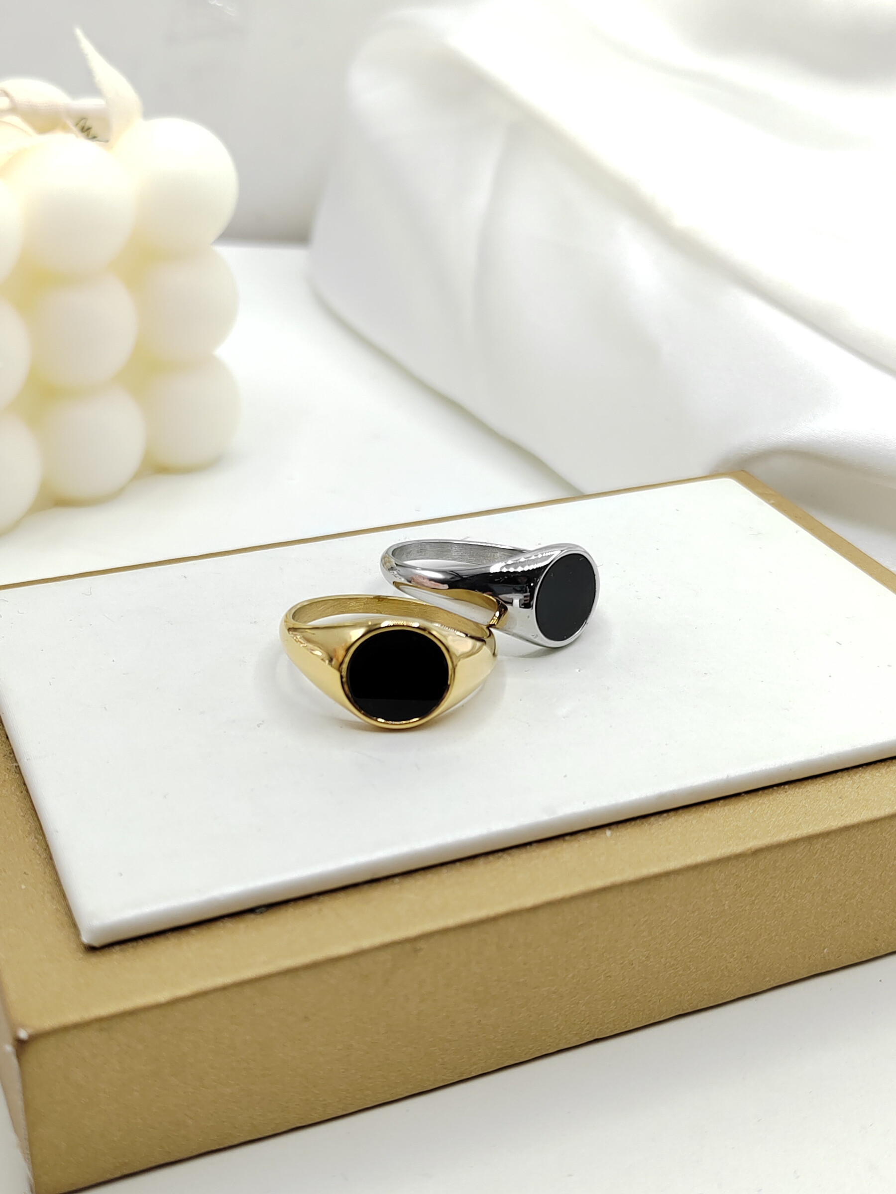 Mayorista I.L JOLI B - ANILLO DE ACERO INOXIDABLE PARA HOMBRE