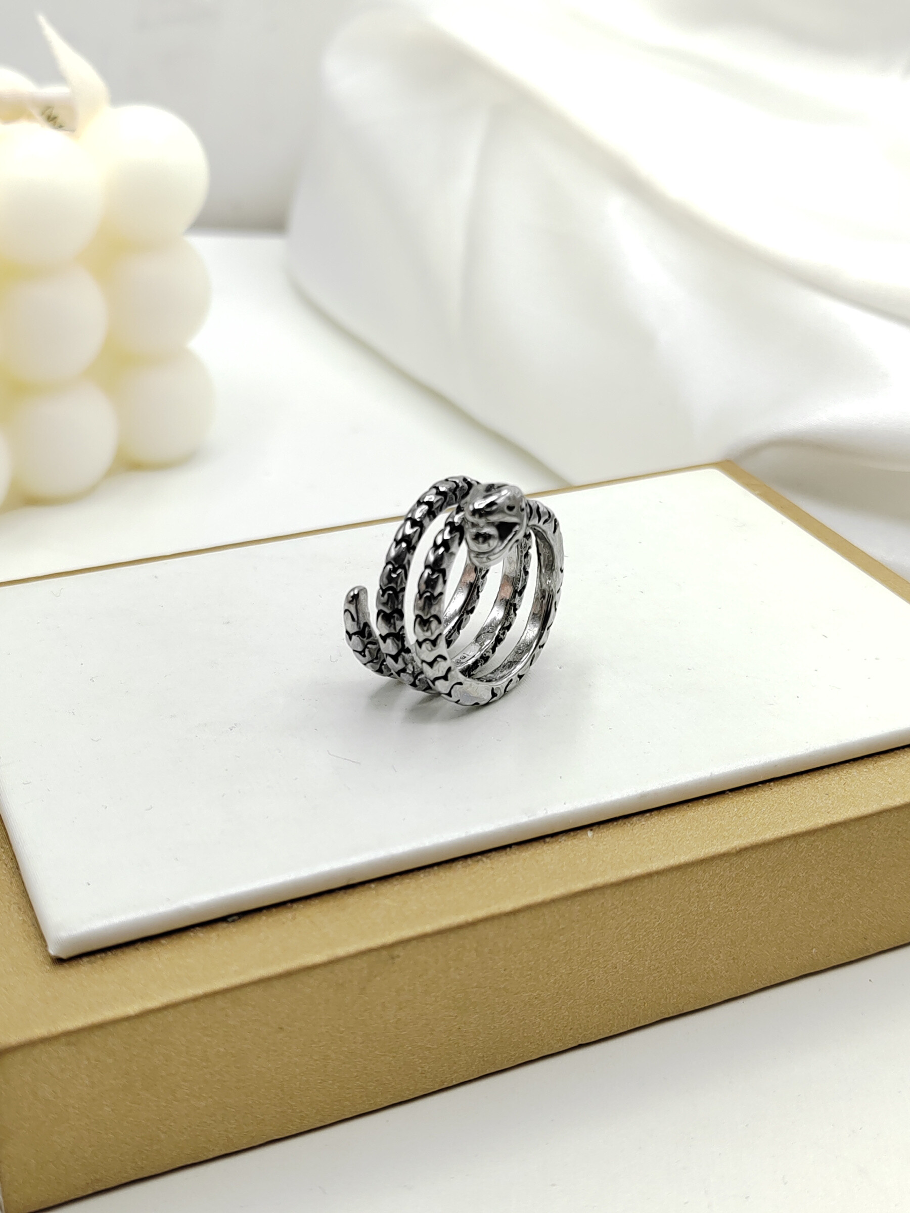 Mayorista I.L JOLI B - ANILLO DE ACERO INOXIDABLE PARA HOMBRE