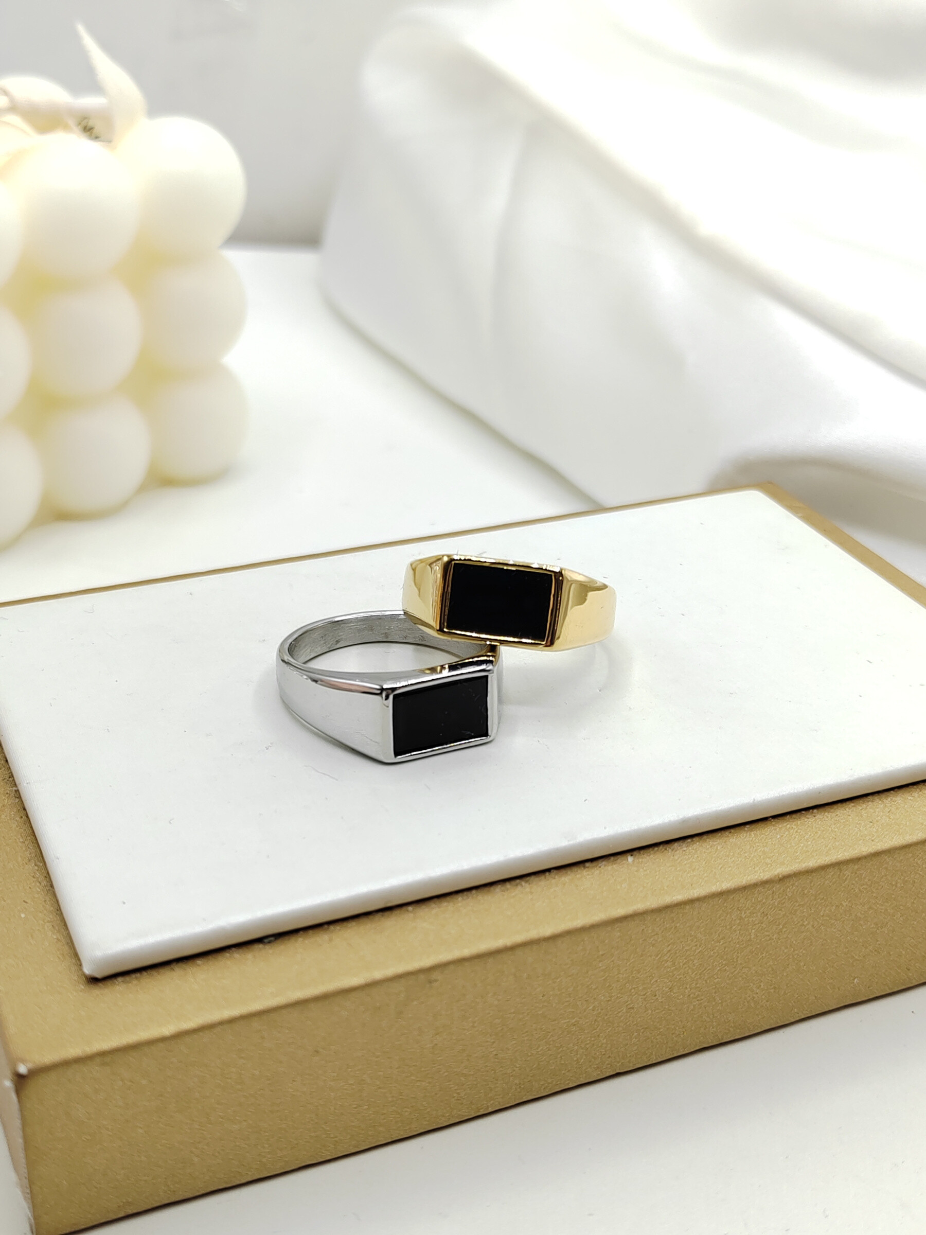 Mayorista I.L JOLI B - ANILLO DE ACERO INOXIDABLE PARA HOMBRE