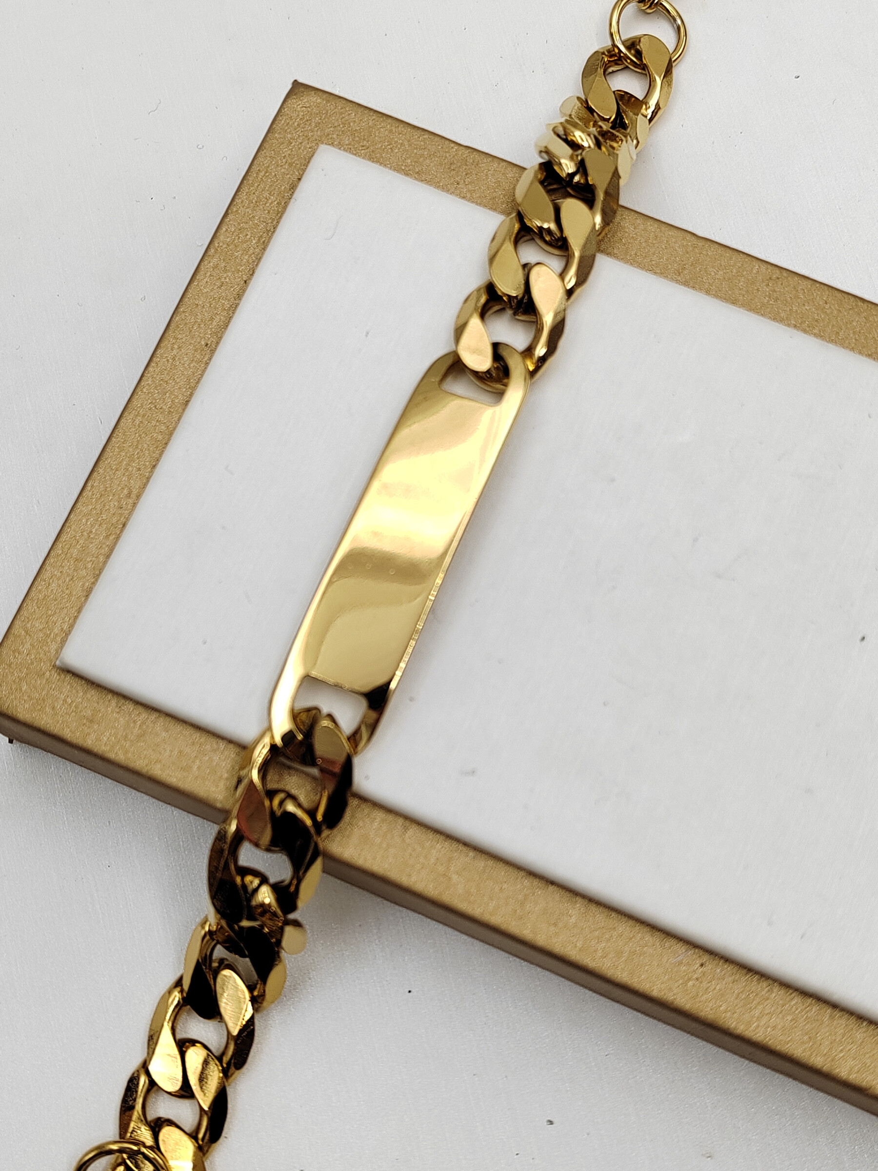 Grossiste I.L JOLI B - Bracelet à graver en acier inoxydable