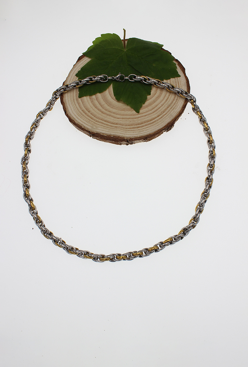 Mayorista I.L JOLI B - COLLAR DE ACERO INOXIDABLE