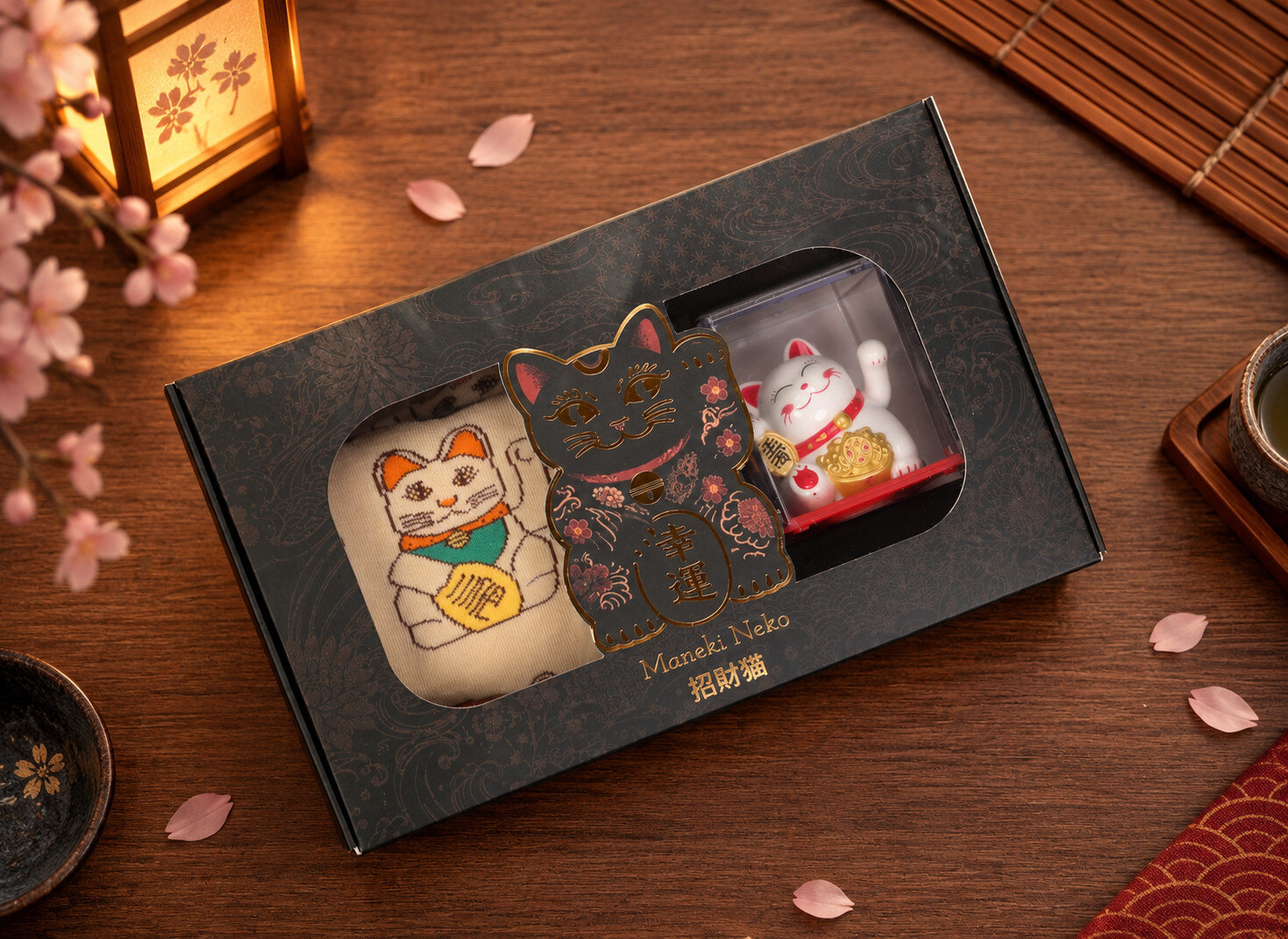 Grossiste Ines Delaure - Coffret Lucky Cat 40-45