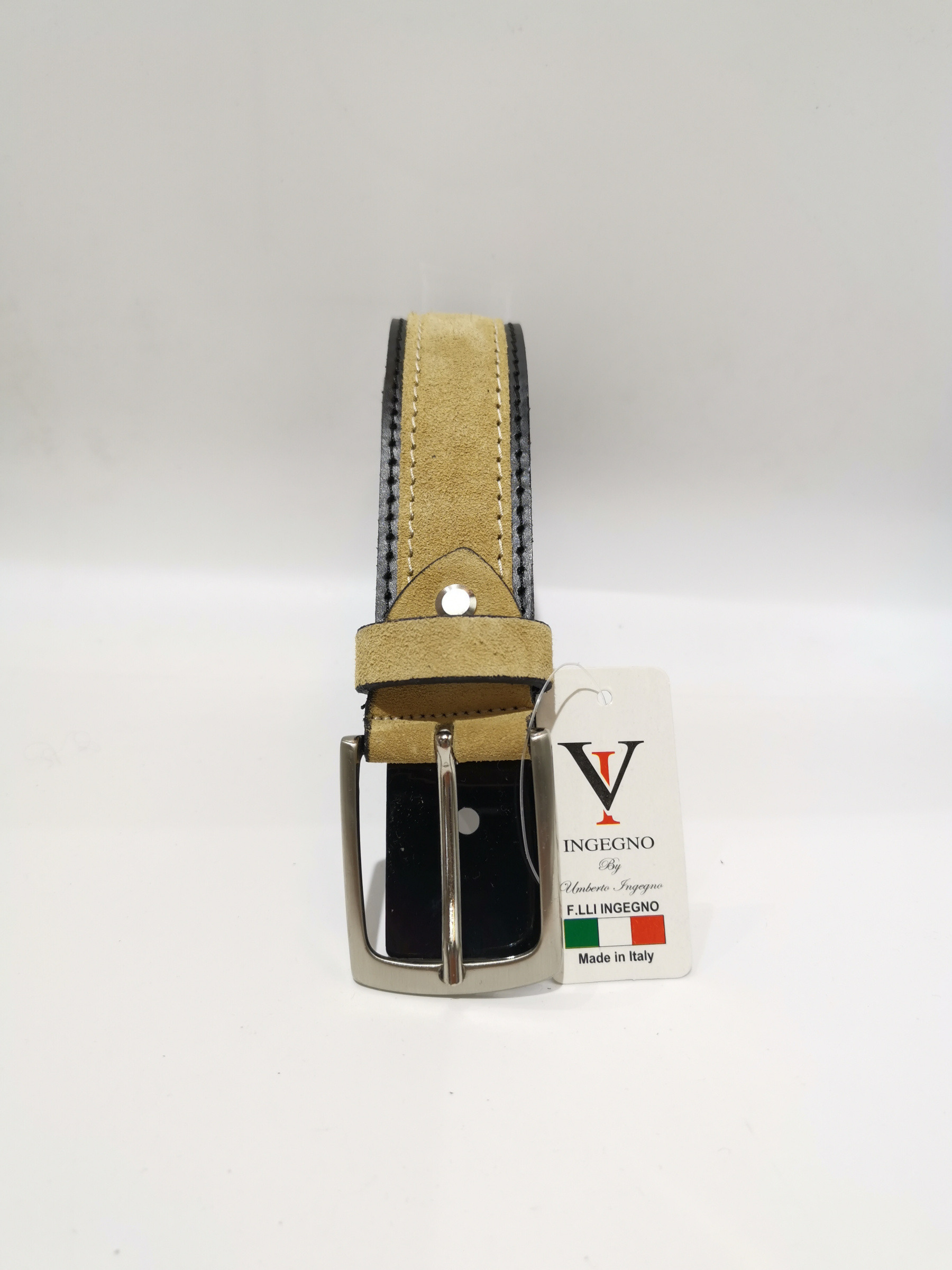 Grossista Ingegno - Cintura in camoscio italiana