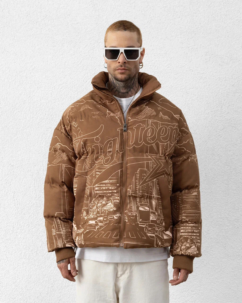 Wholesaler Invictus Paris - OVERSIZED DOWN JACKET