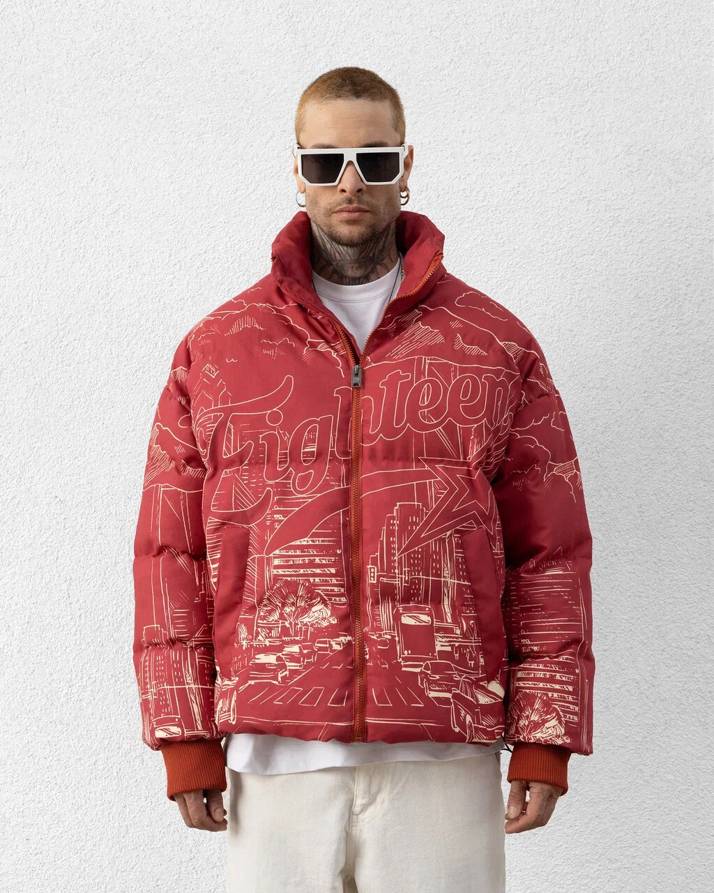 Wholesaler Invictus Paris - OVERSIZED DOWN JACKET